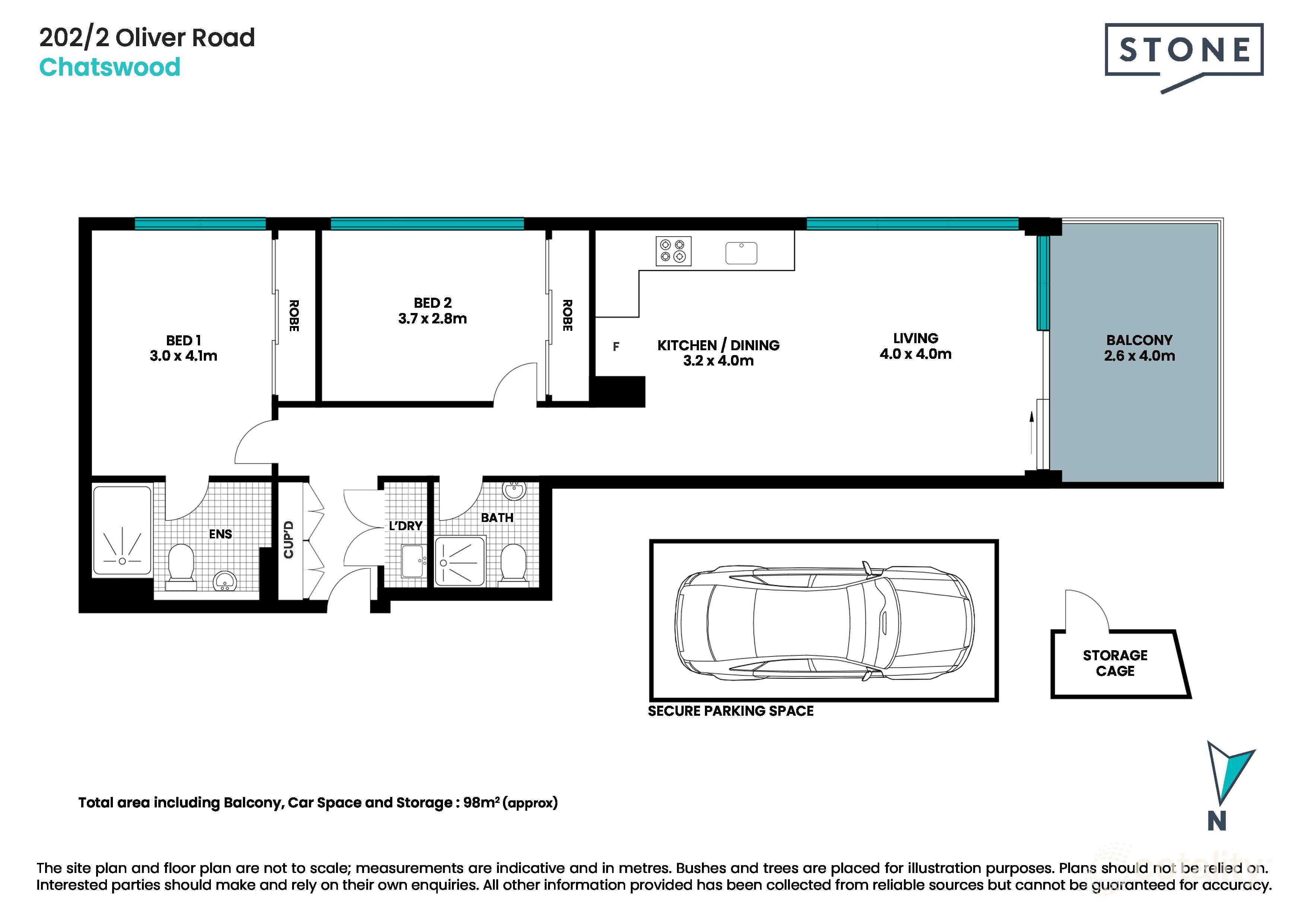 202/2 Oliver Rd, Chatswood, NSW 2067