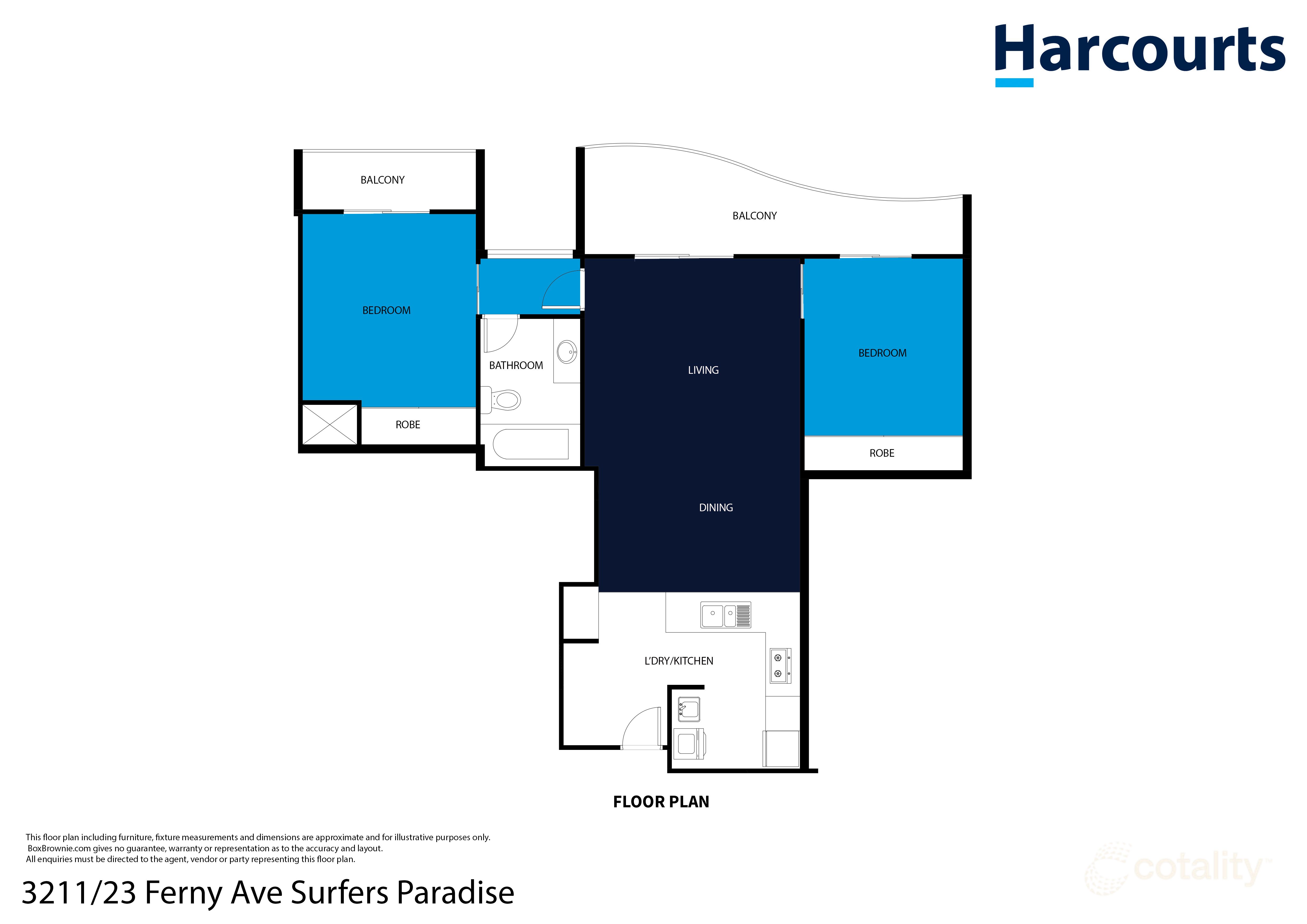 3211/23 Ferny Ave, Surfers Paradise, QLD 4217