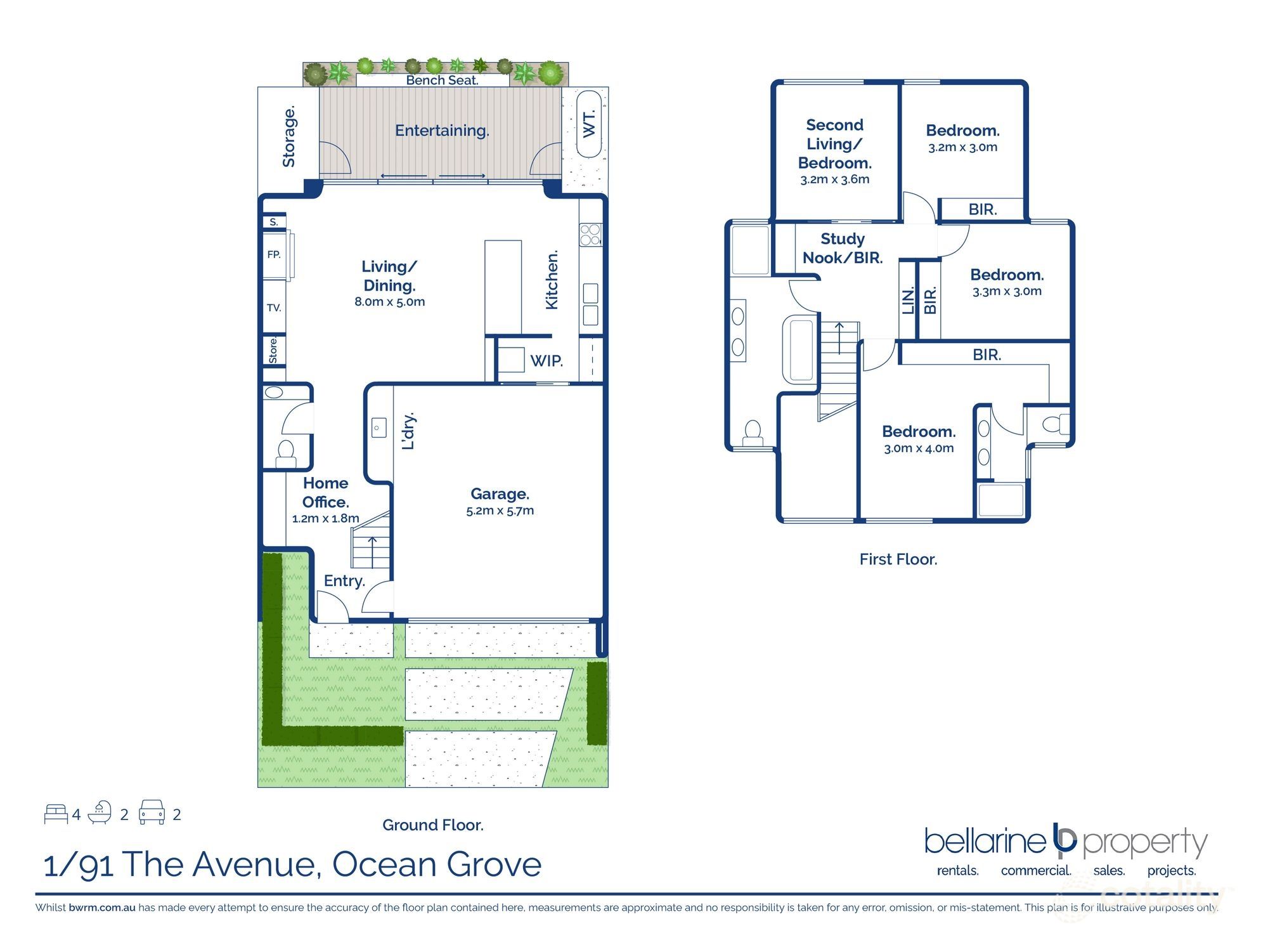 1/91 The Avenue, Ocean Grove, VIC 3226