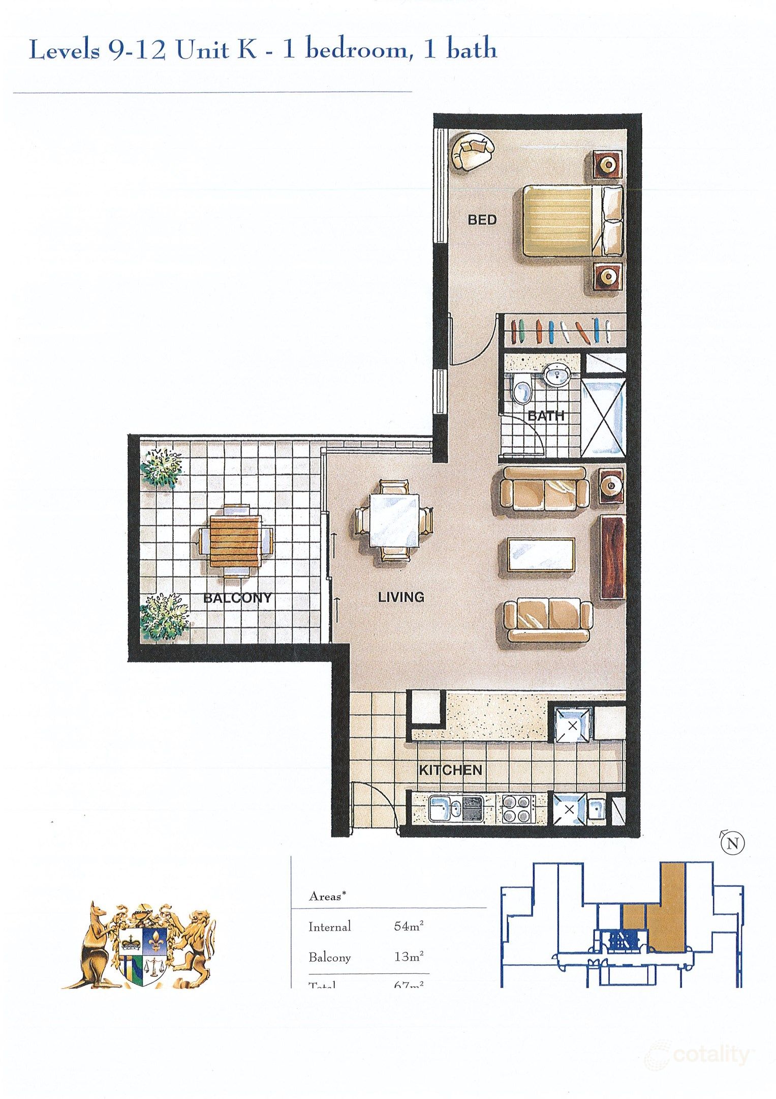 1105/151 George St, Brisbane City, QLD 4000