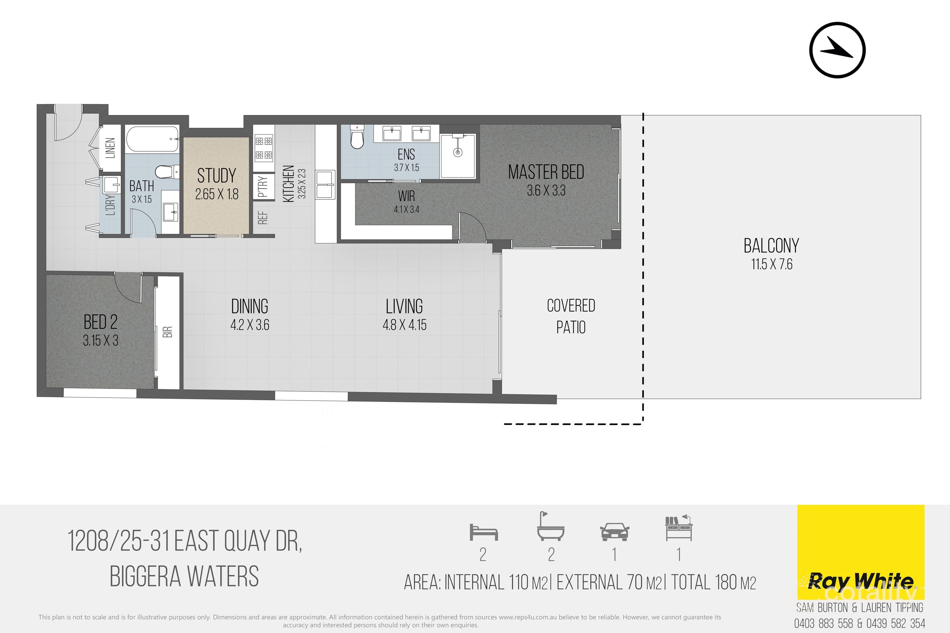 1208/25-31 East Quay Dr, Biggera Waters, QLD 4216