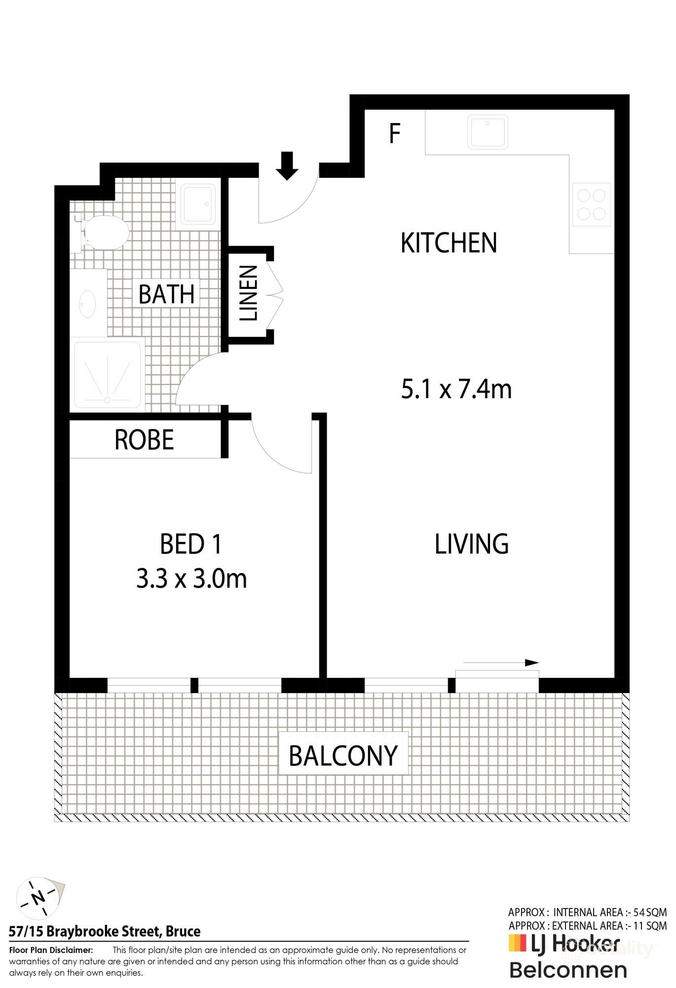 57/15 Braybrooke St, Bruce, ACT 2617