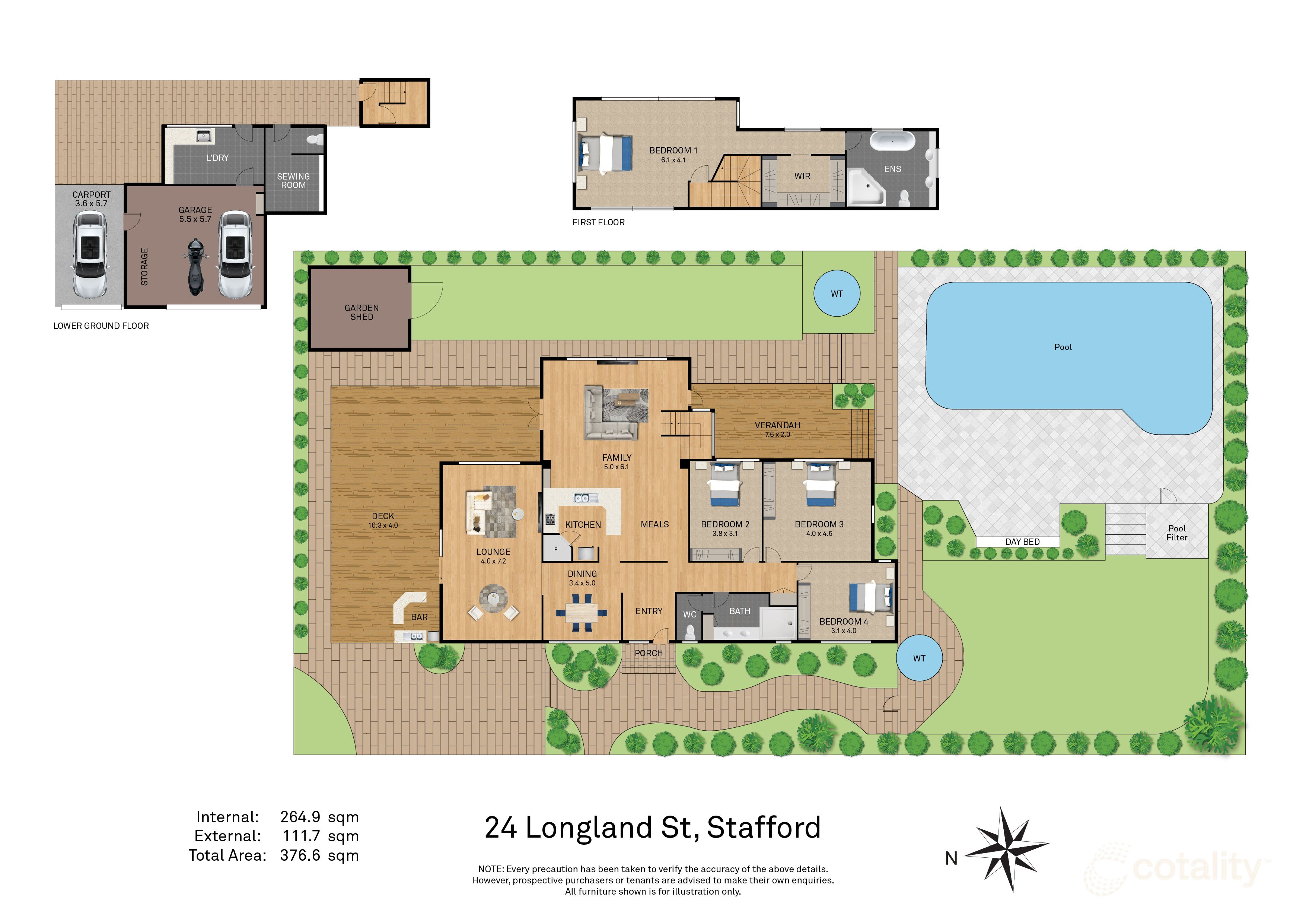 24 Longland St, Stafford, QLD 4053