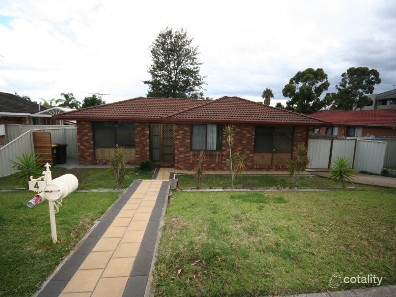 4 Benbury St, Quakers Hill, NSW 2763