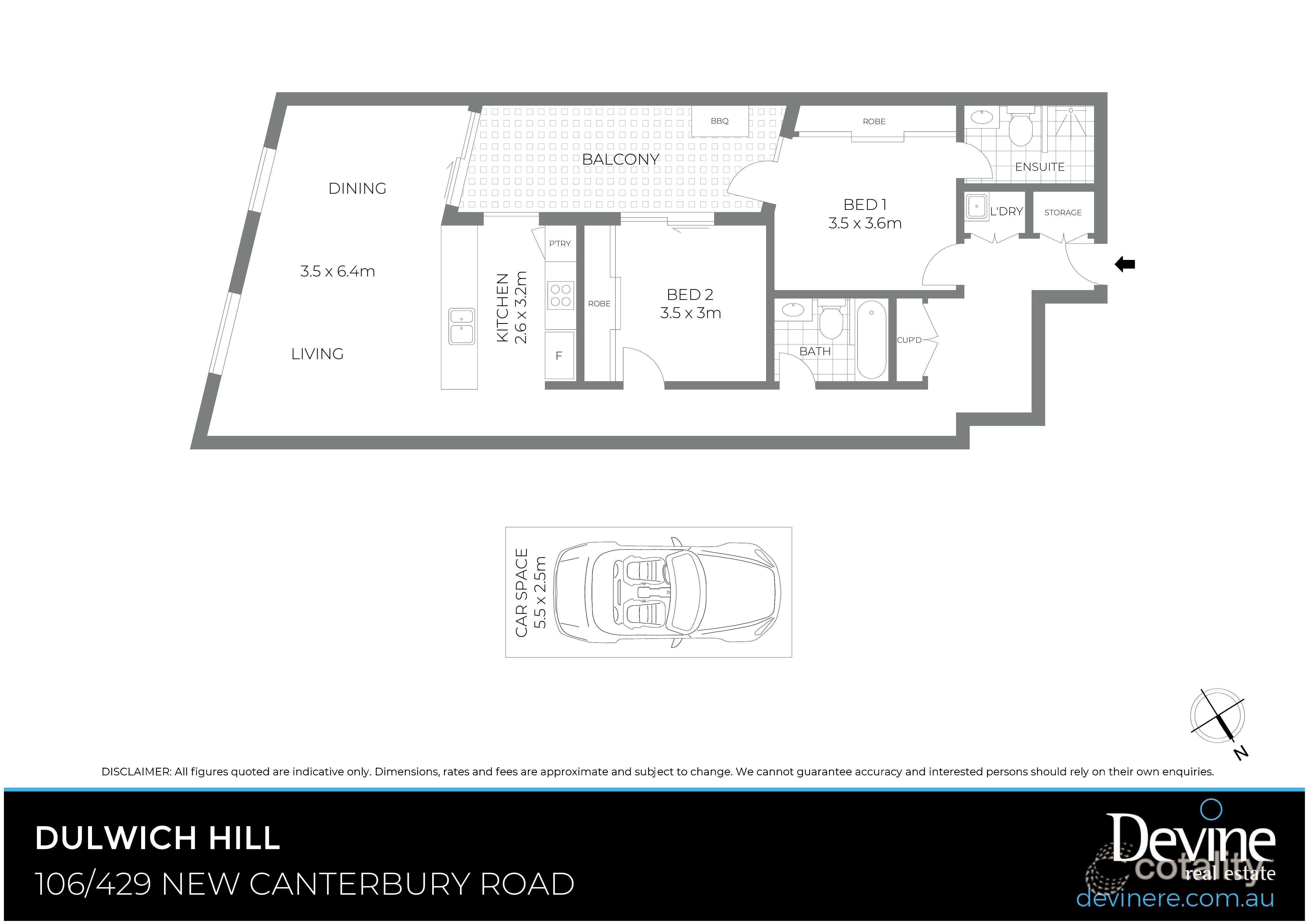 106/429-449 New Canterbury Rd, Dulwich Hill, NSW 2203