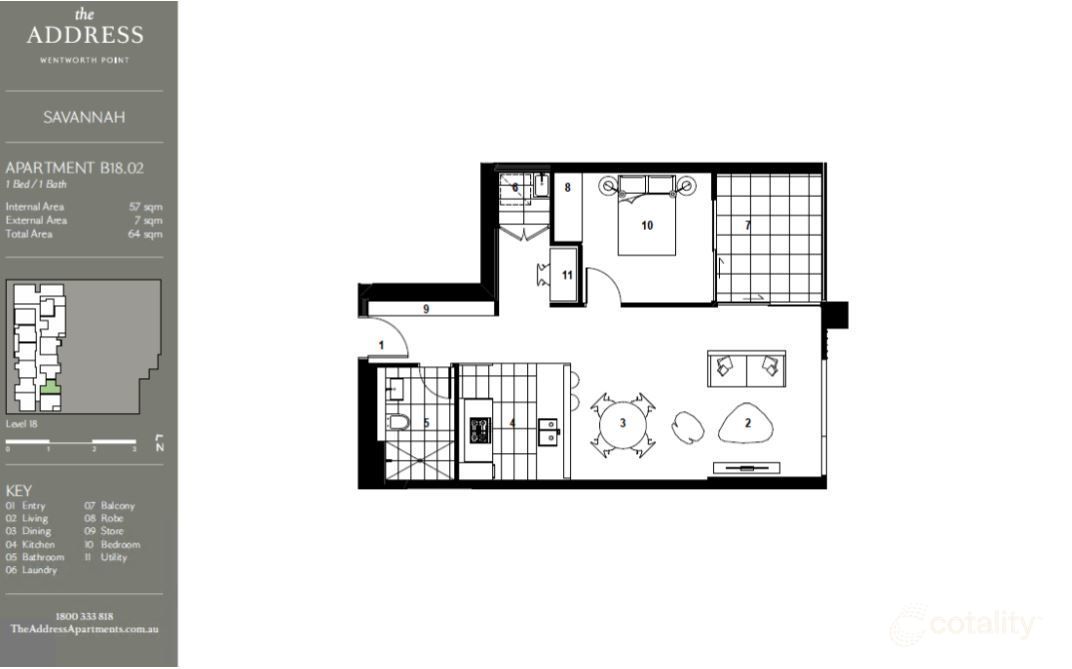 1802/13-17 Verona Dr, Wentworth Point, NSW 2127