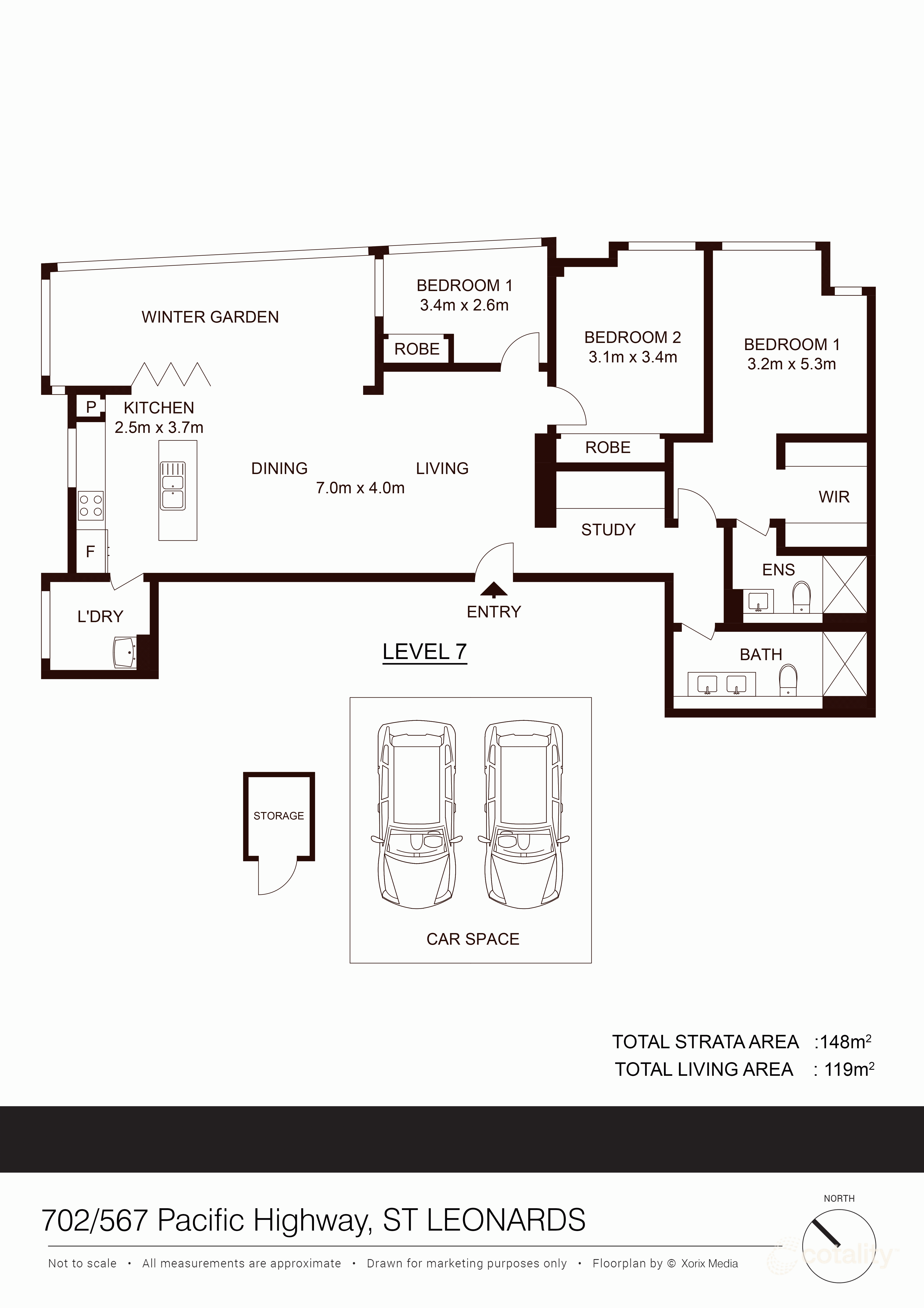 702/567 Pacific Hwy, St Leonards, NSW 2065