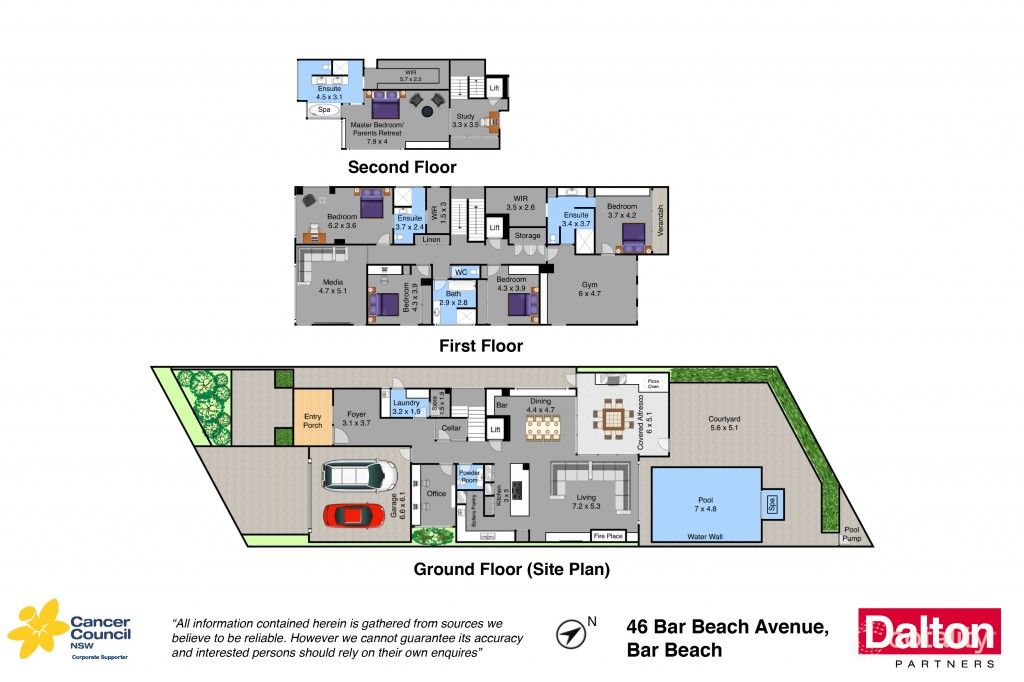 46 Bar Beach Ave, Bar Beach, NSW 2300