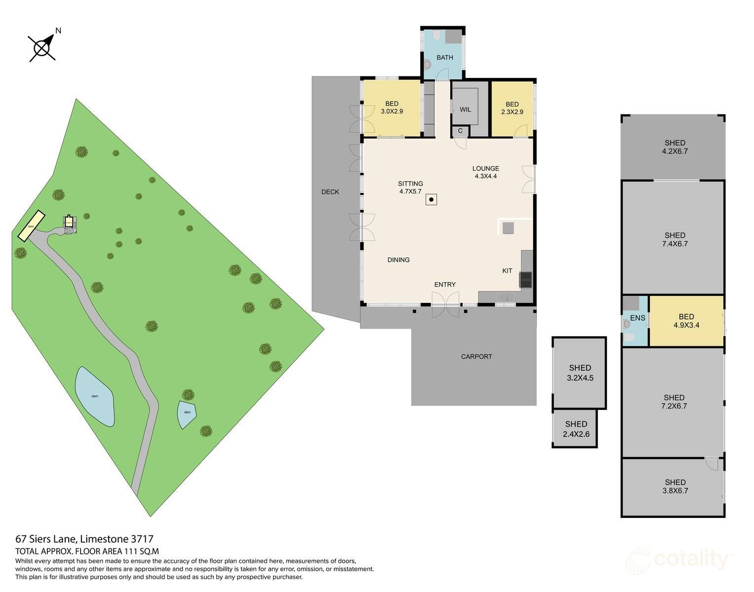 67 Siers Lane, Limestone, VIC 3717