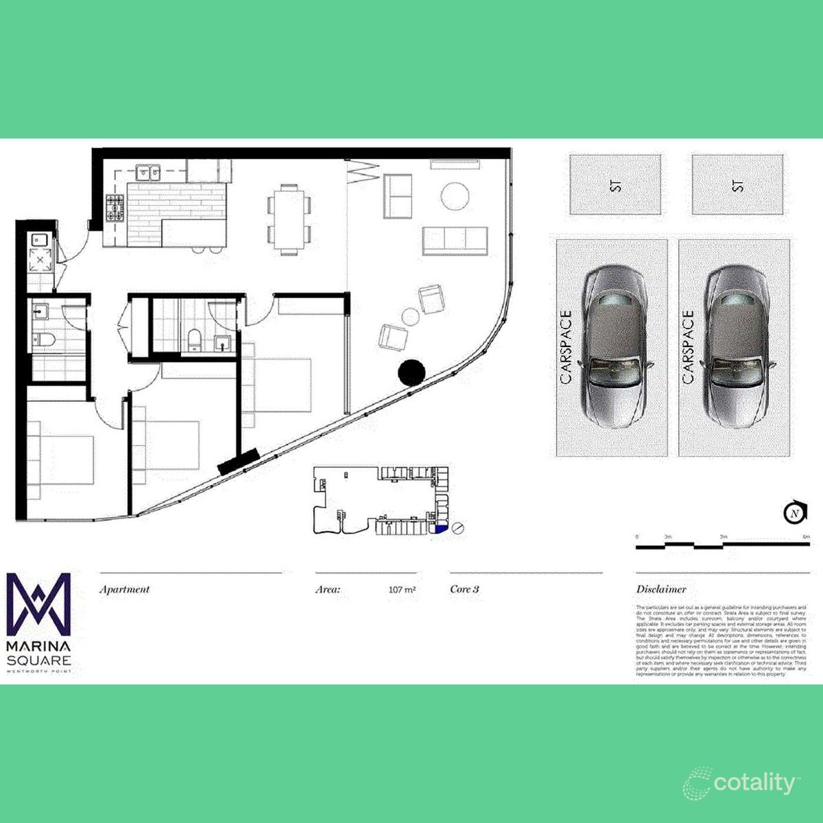 306/17 Wentworth Pl, Wentworth Point, NSW 2127
