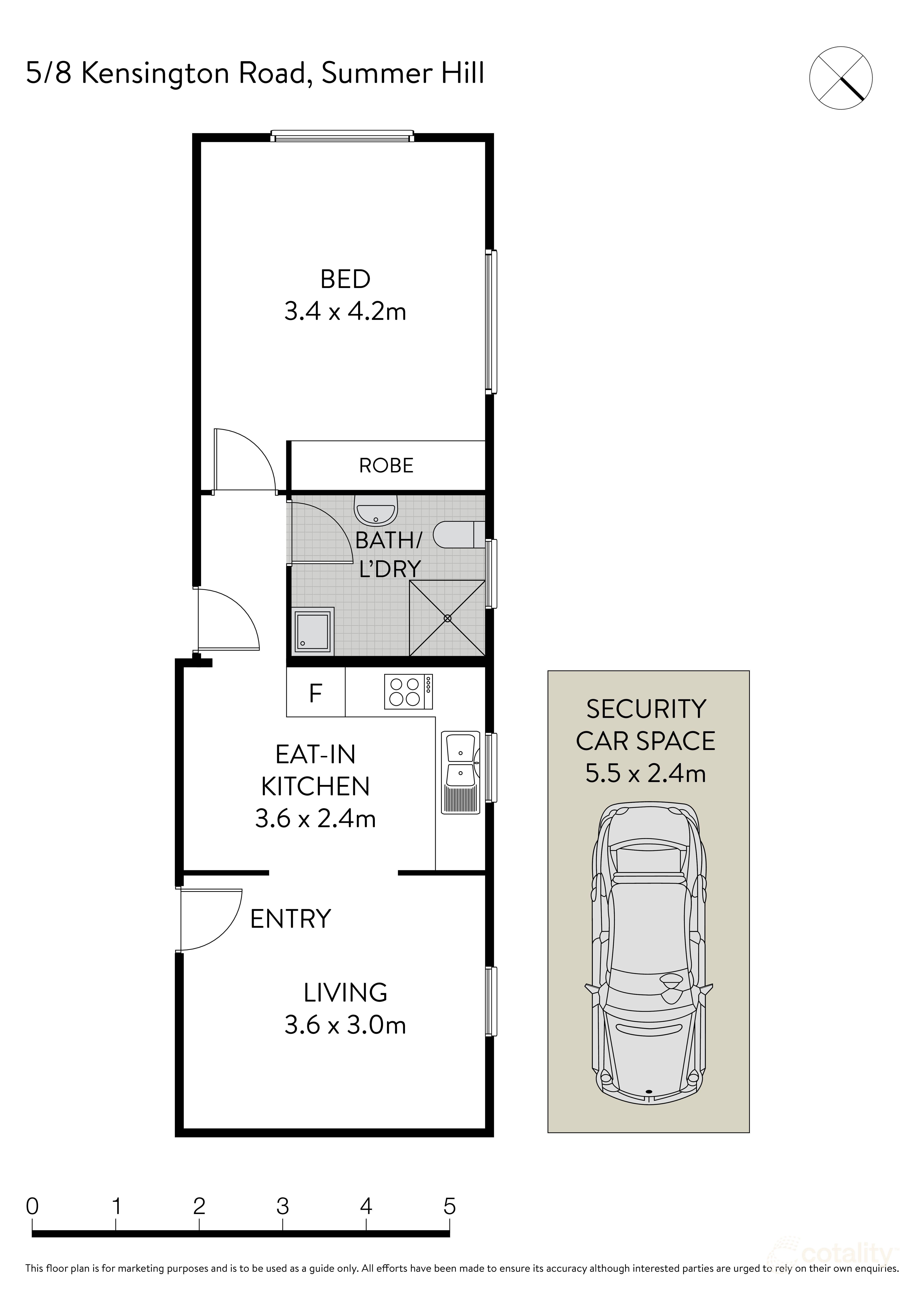 5/8 Kensington Rd, Summer Hill, NSW 2130