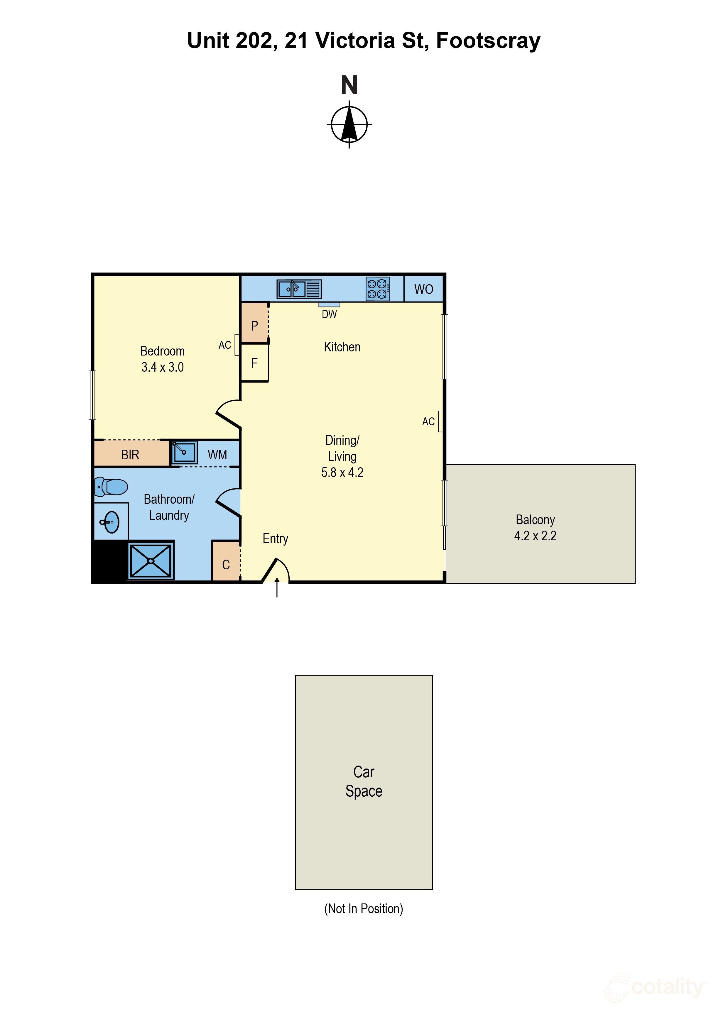 202/21 Victoria St, Footscray, VIC 3011