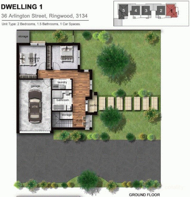 1/36 Arlington St, Ringwood, VIC 3134