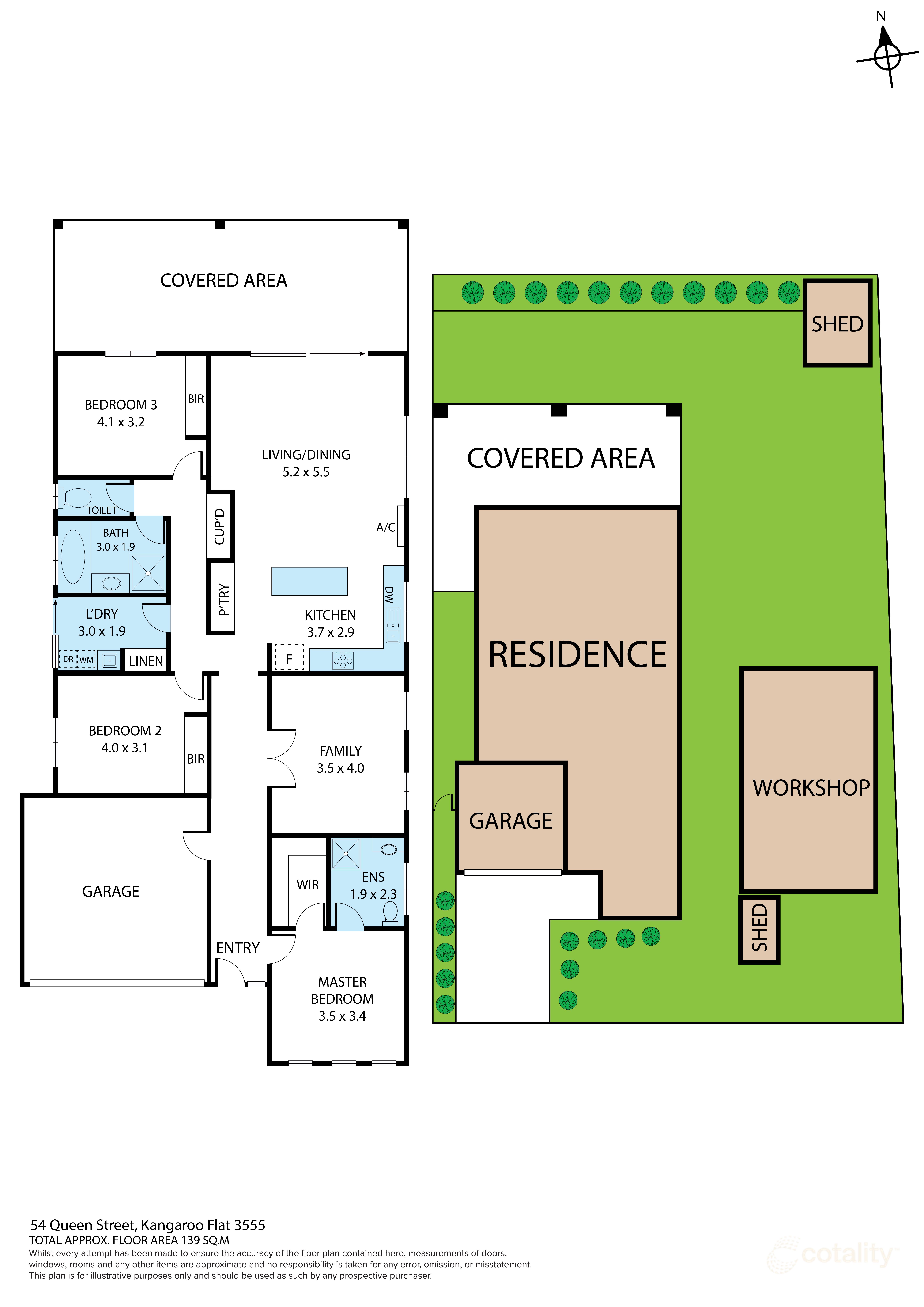 54 Queen St, Kangaroo Flat, VIC 3555