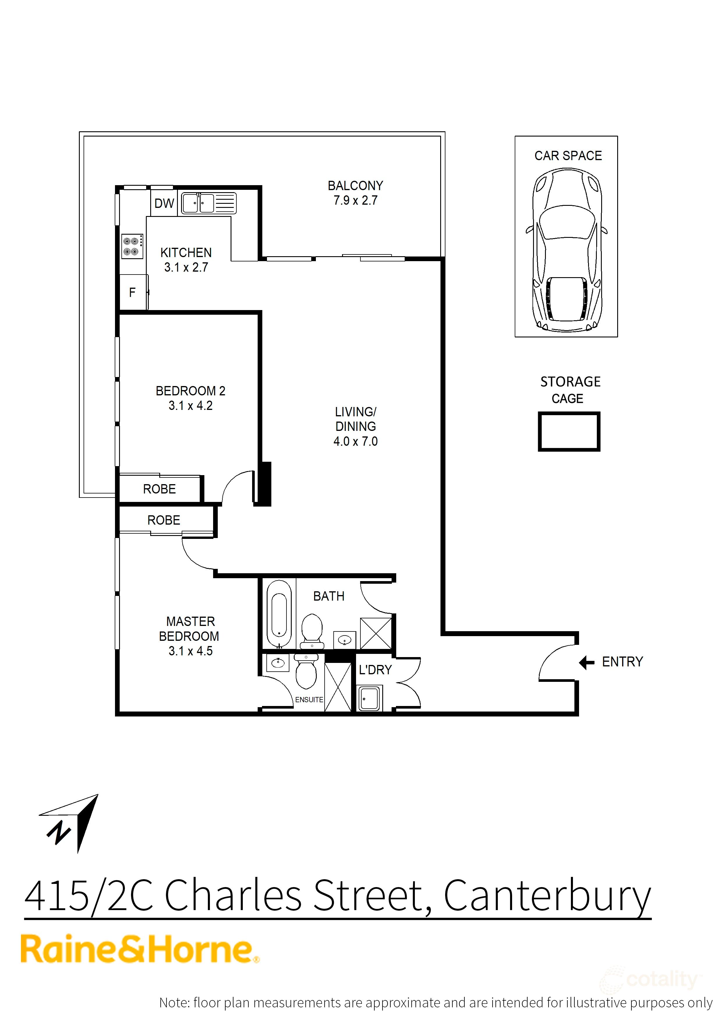 415/2c Charles St, Canterbury, NSW 2193