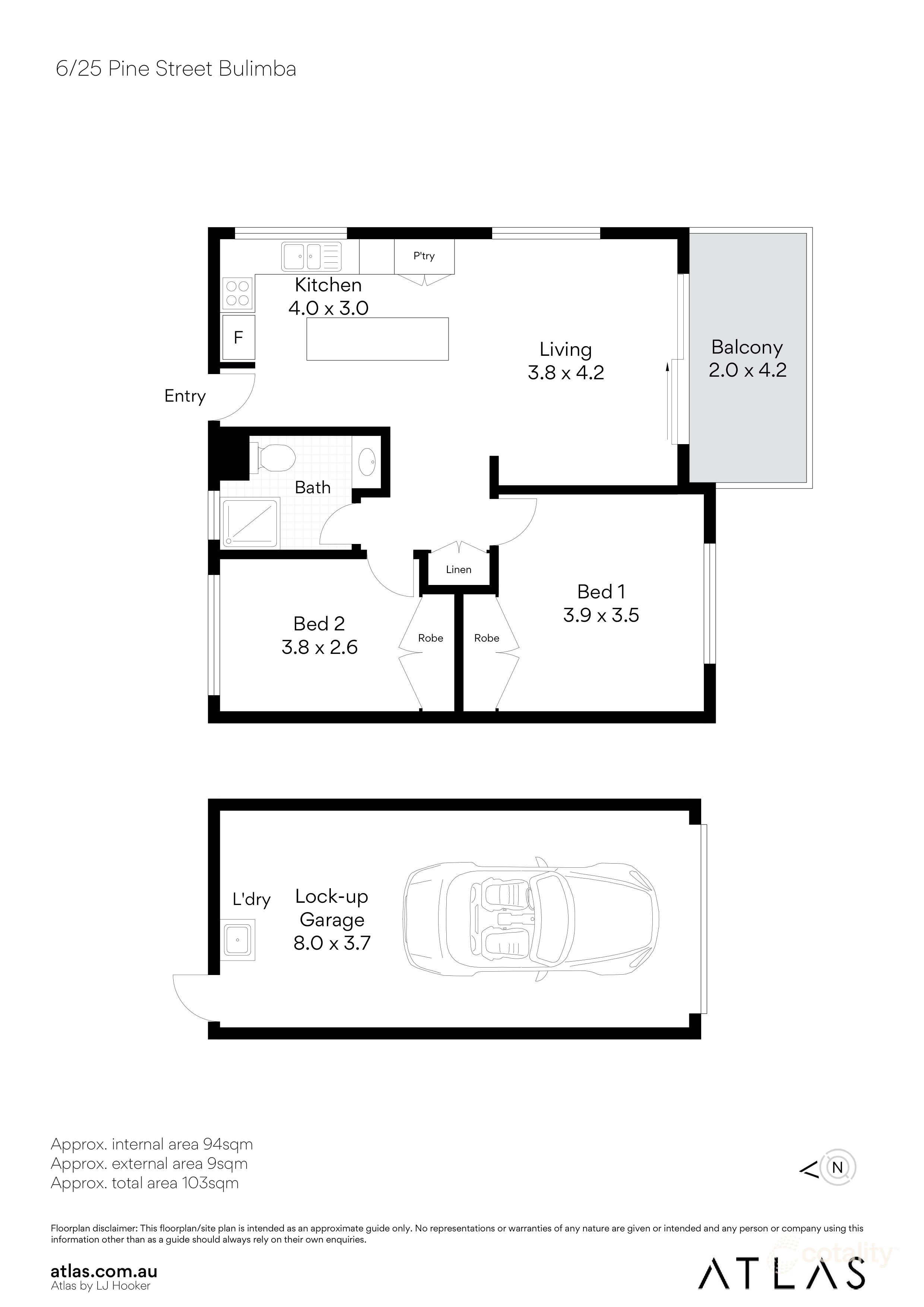 6/25 Pine St, Bulimba, QLD 4171