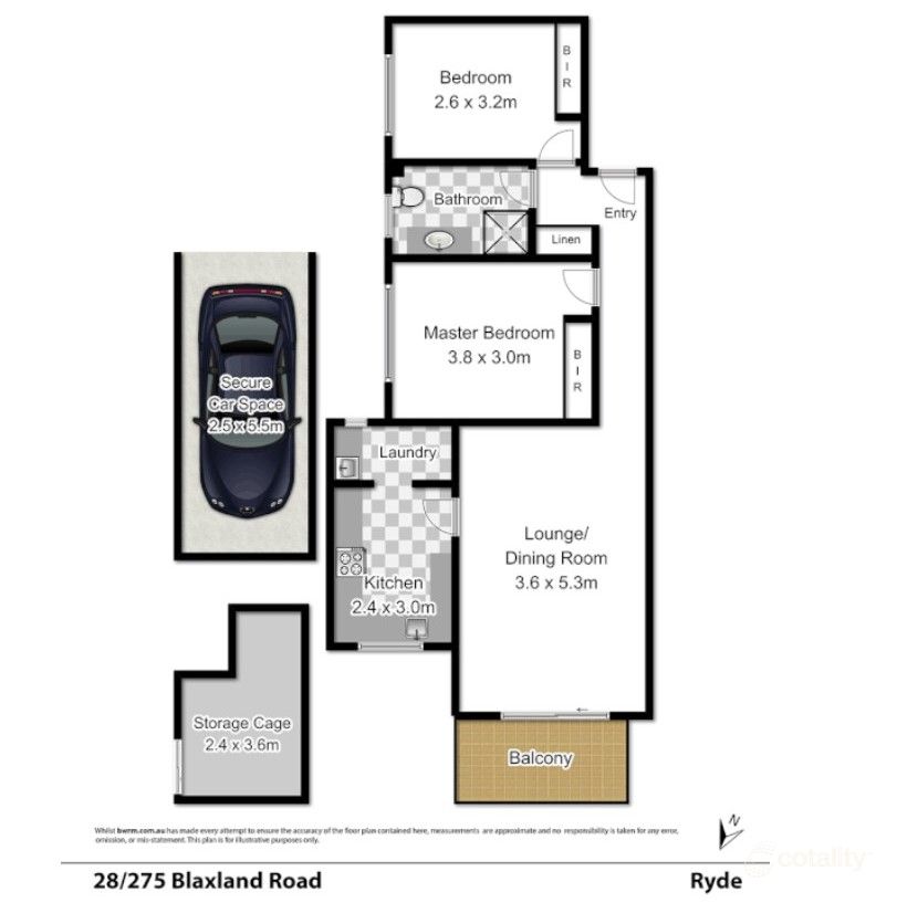 28/275-281 Blaxland Rd, Ryde, NSW 2112