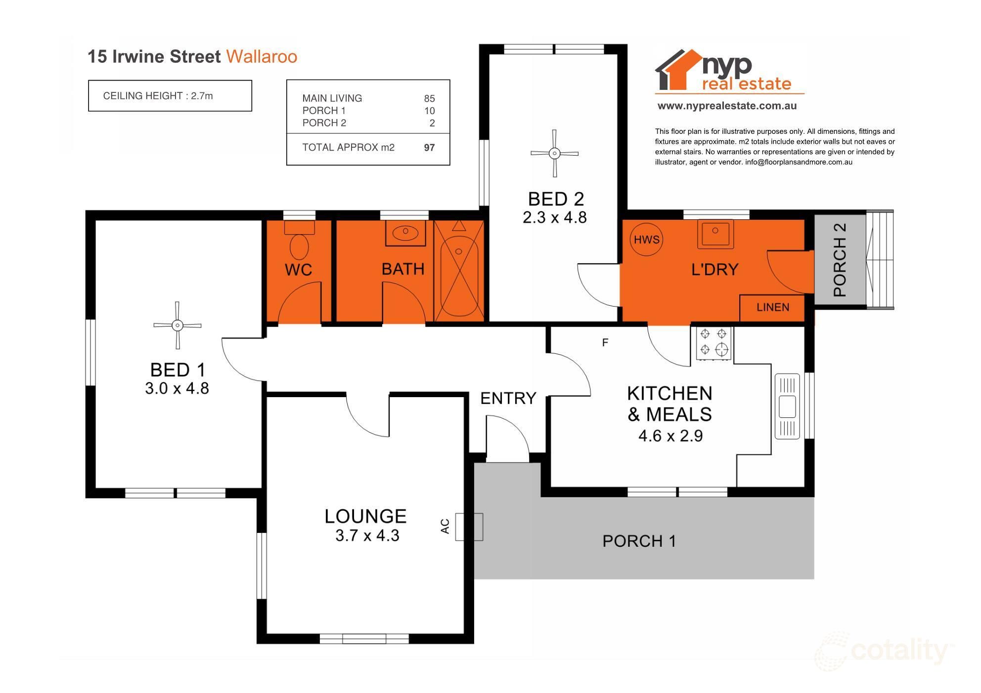 15 Irwine St, Wallaroo, SA 5556