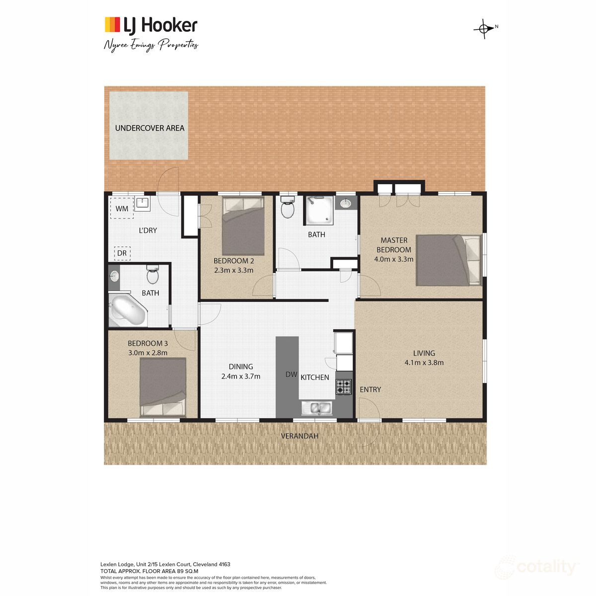 2/15 Lexlen Ct, Cleveland, QLD 4163