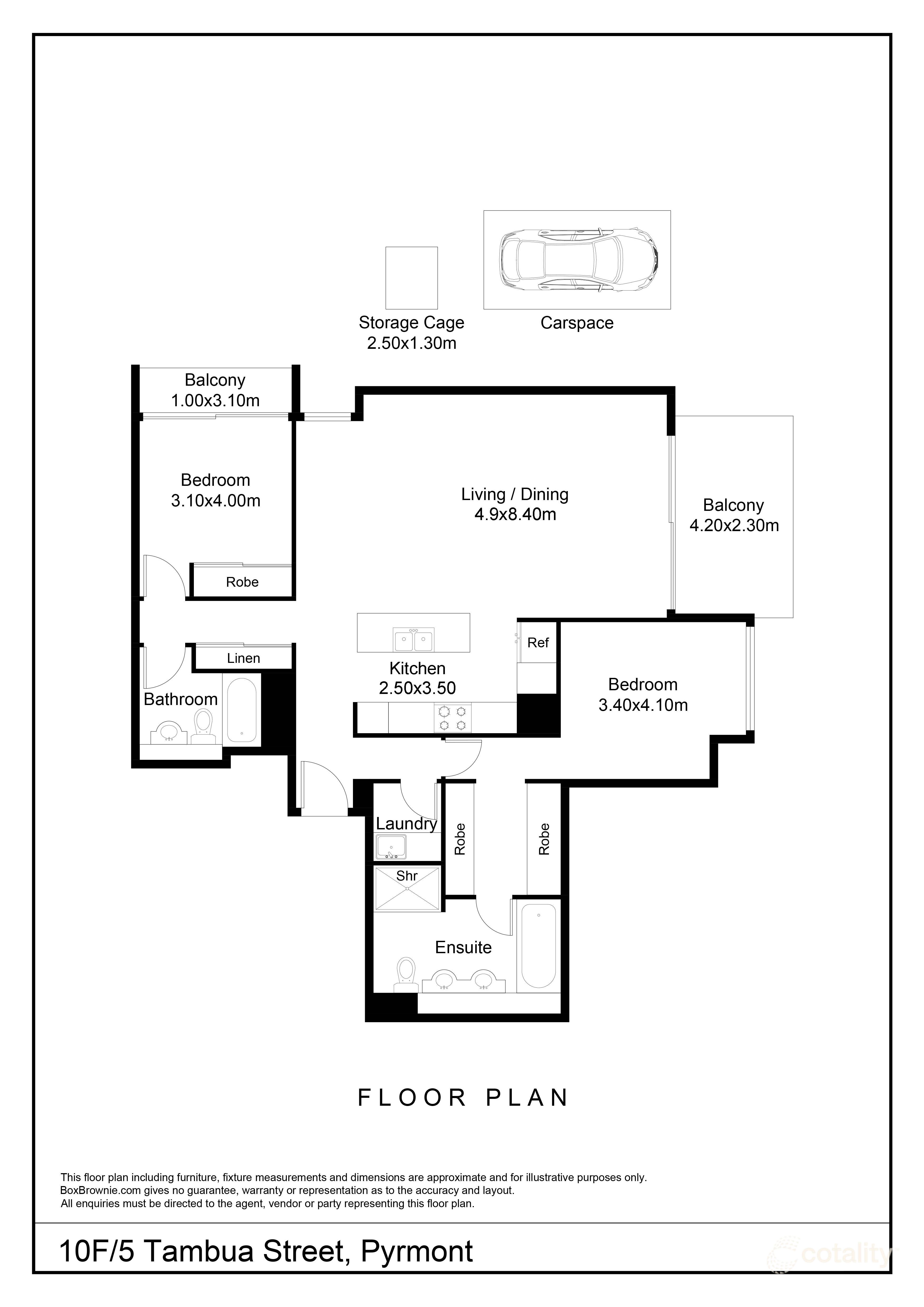 10f/5 Tambua St, Pyrmont, NSW 2009