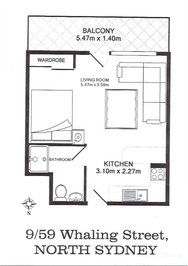 9/59 Whaling Rd, North Sydney, NSW 2060