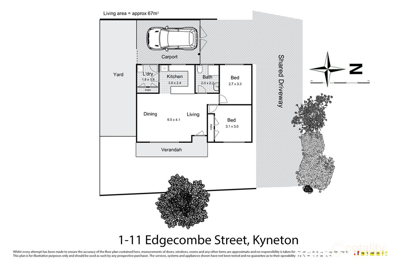 1/11 Edgecombe St, Kyneton, VIC 3444