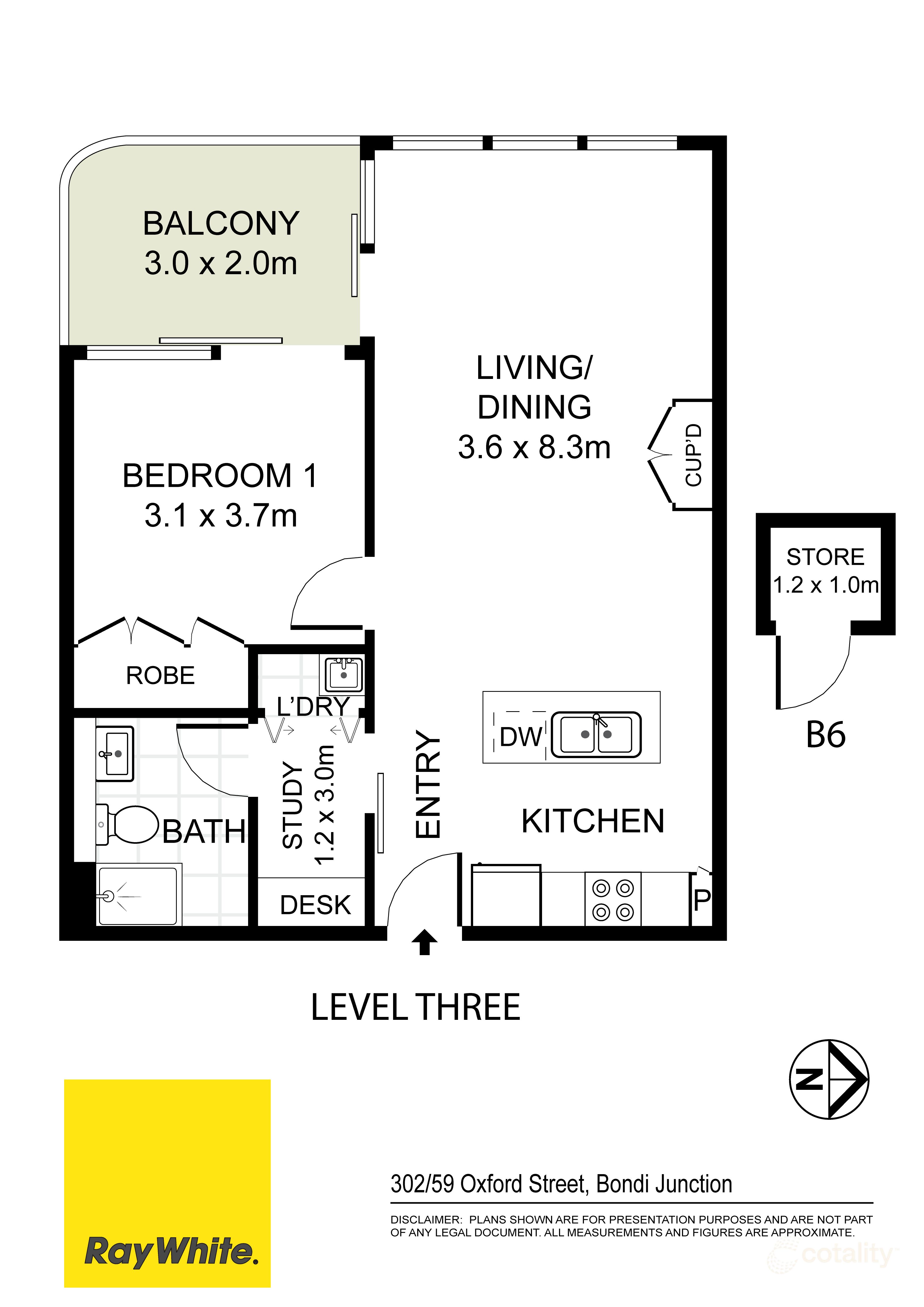 302/59 Oxford St, Bondi Junction, NSW 2022