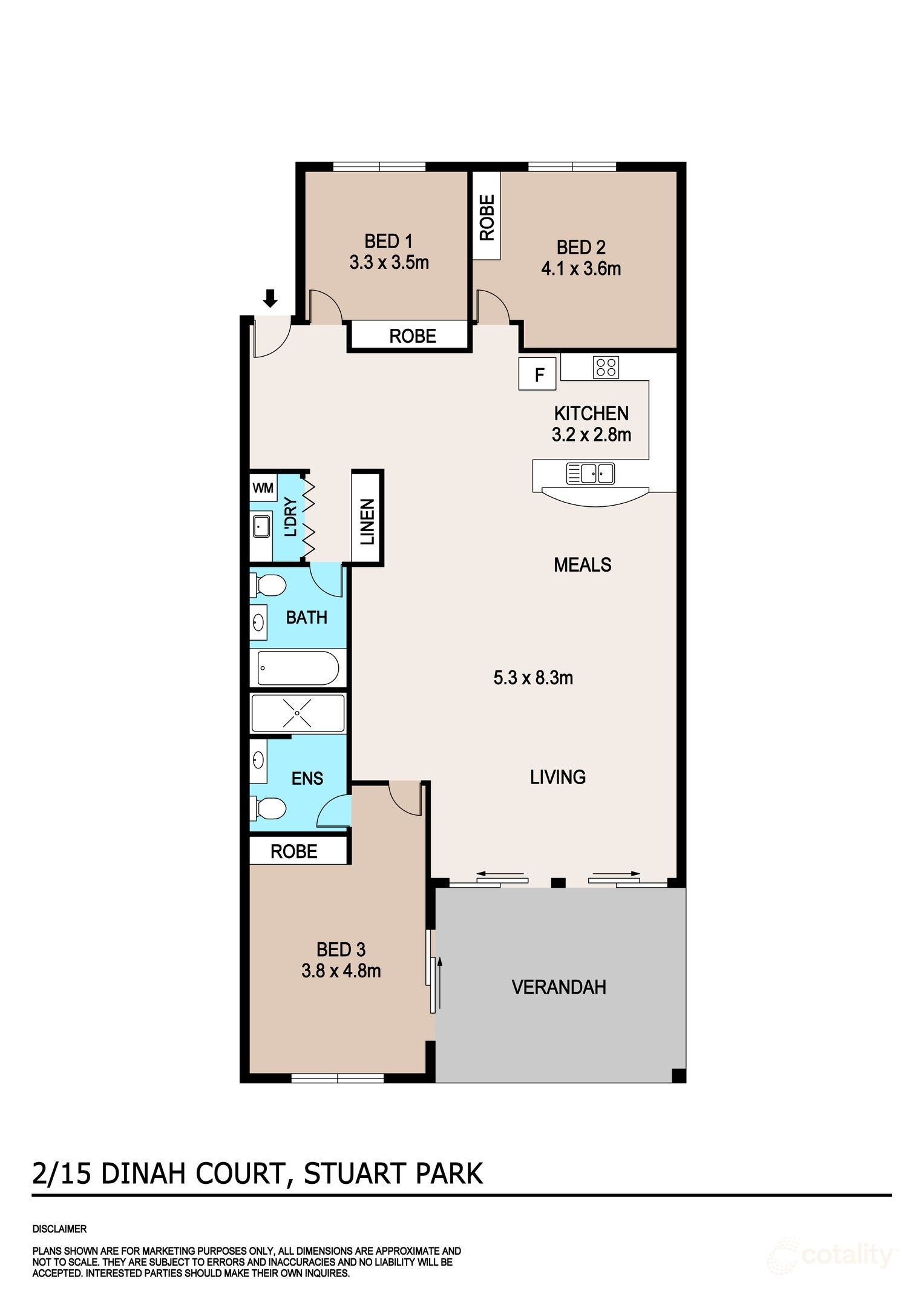 2/15 Dinah Ct, Stuart Park, NT 0820