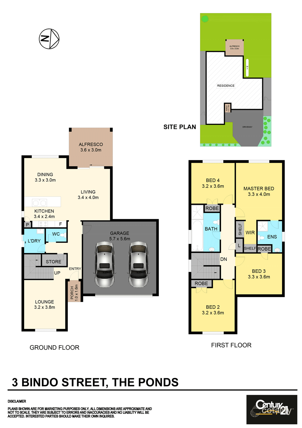 3 Bindo St, The Ponds, NSW 2769
