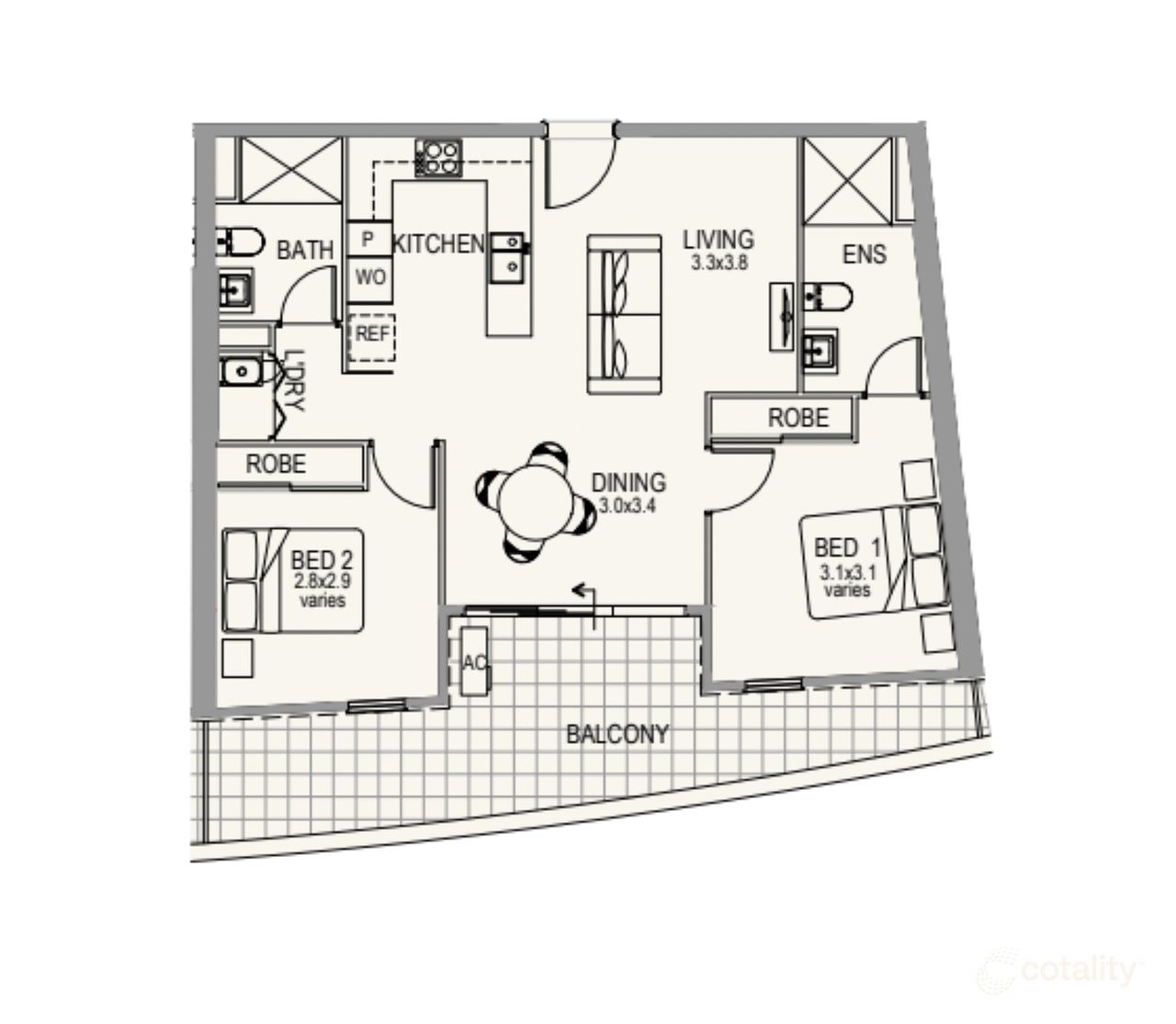 54/2 Torrens St, Braddon, ACT 2612