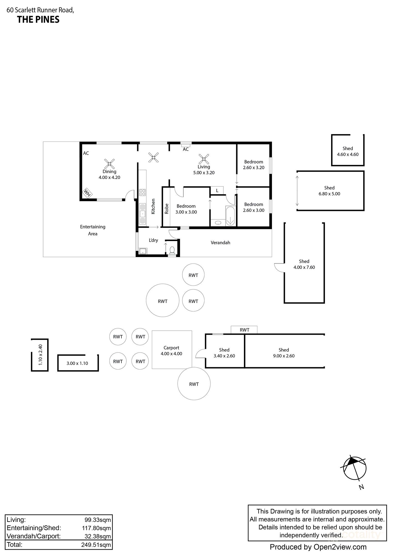 60 Scarlet Runner Rd, The Pines, SA 5577