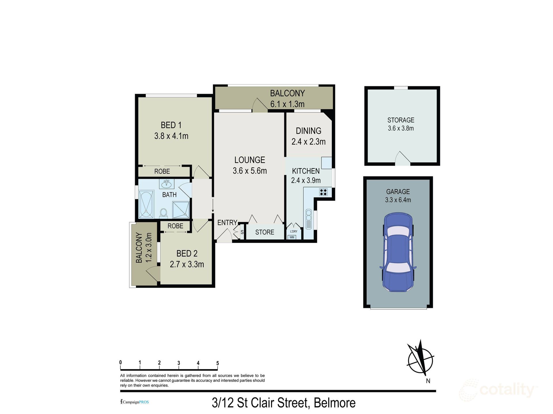 3/12 St Clair St, Belmore, NSW 2192