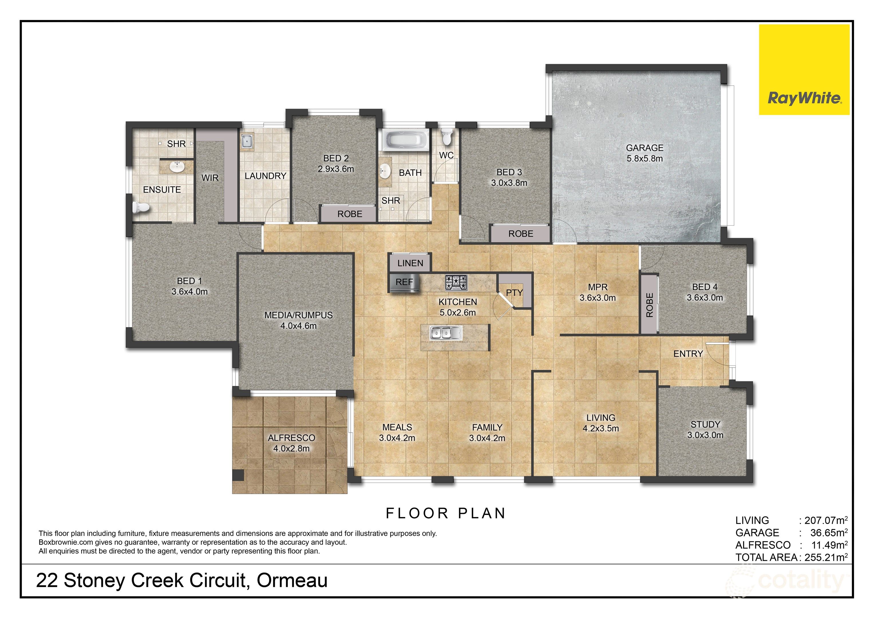 22 Stoney Creek Cct, Ormeau, QLD 4208