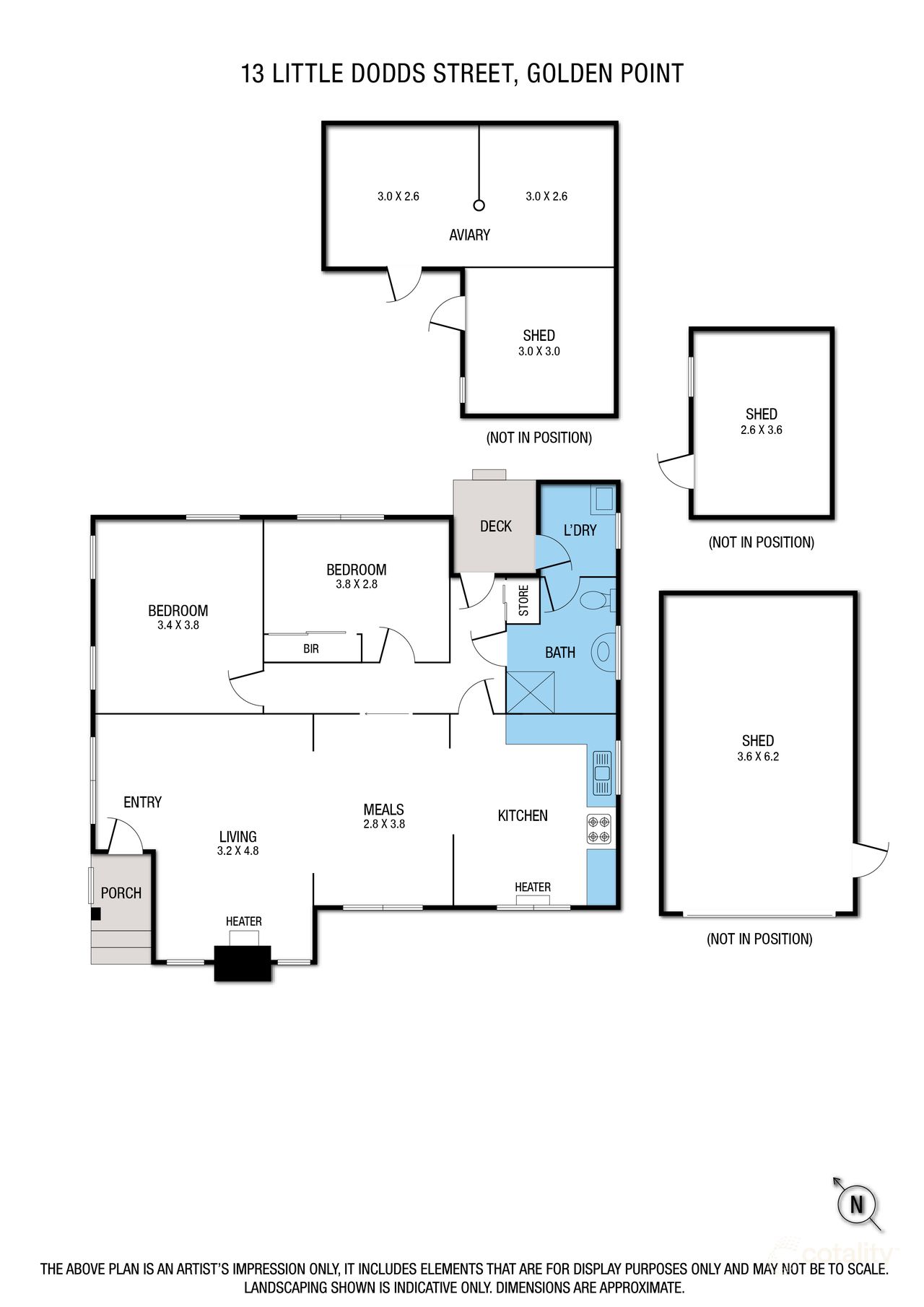 13 Little Dodds St, Golden Point, VIC 3350