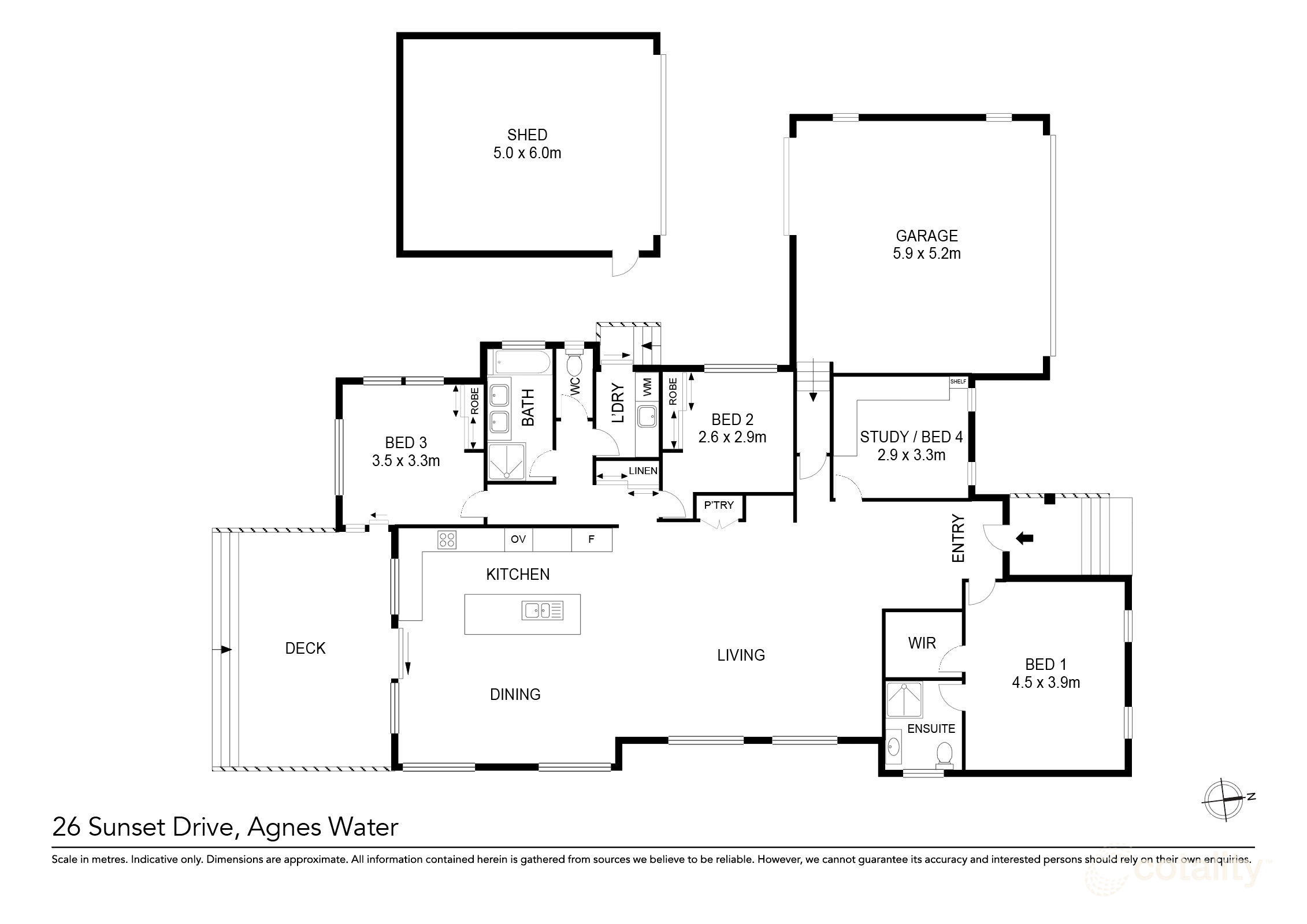 26 Sunset Dr, Agnes Water, QLD 4677