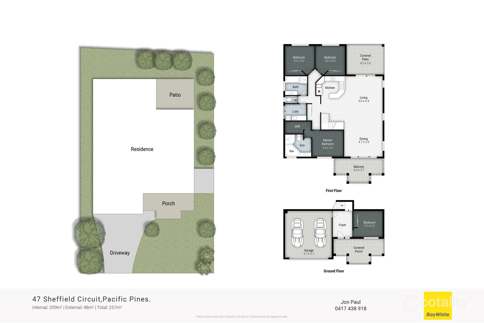 47 Sheffield Cct, Pacific Pines, QLD 4211
