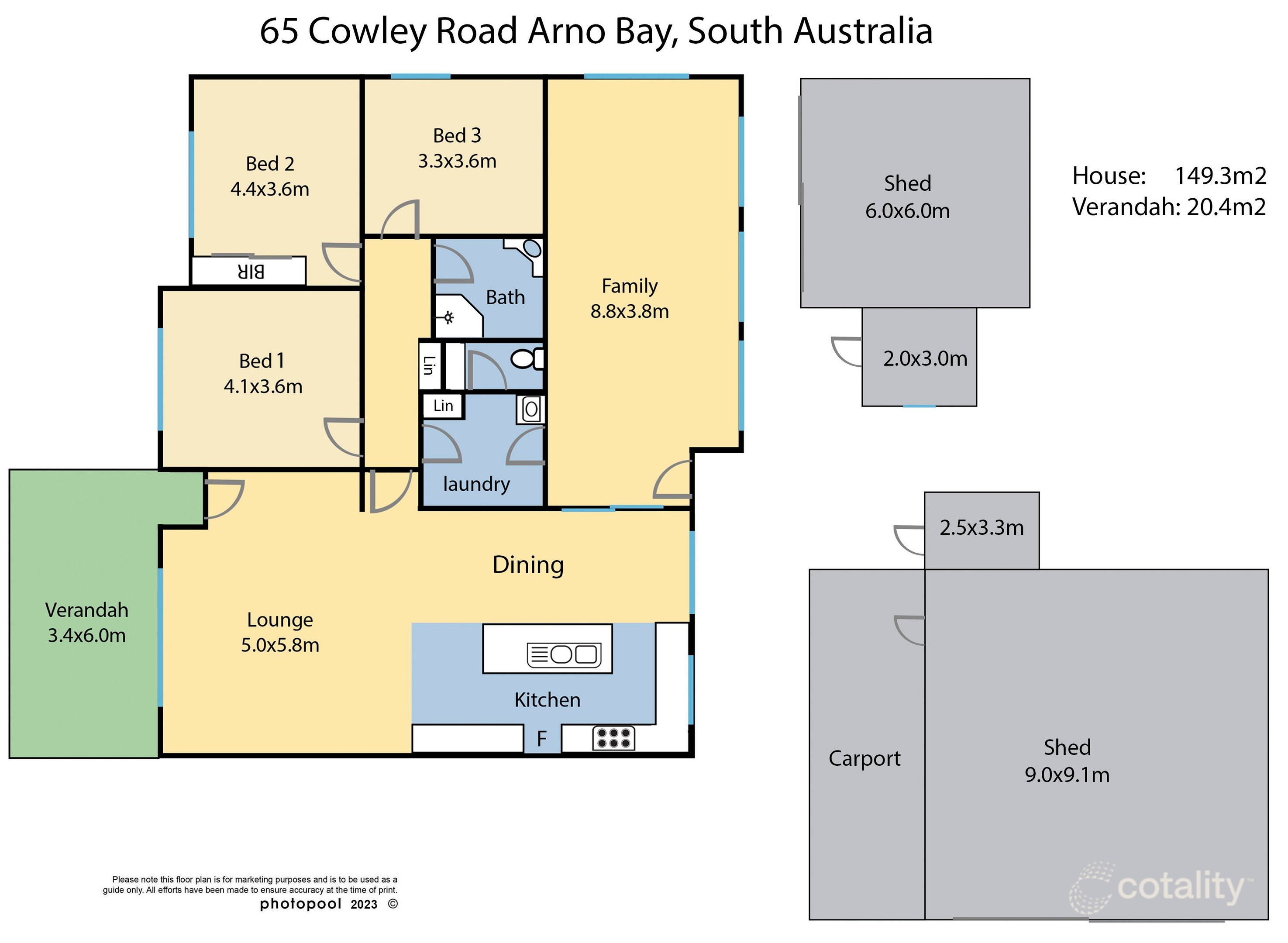 65 Cowley Rd, Arno Bay, SA 5603