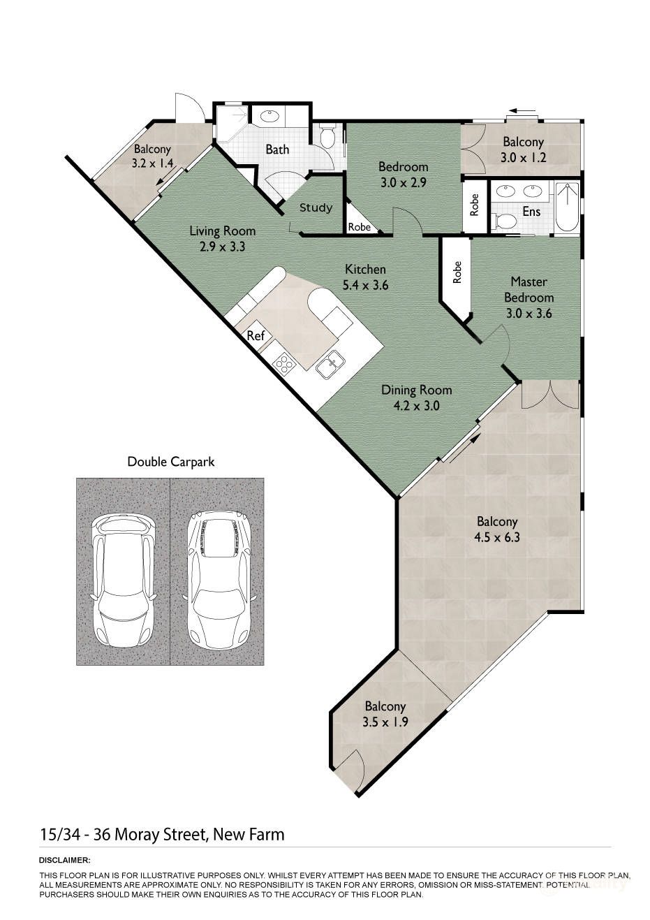 15/34 Moray St, New Farm, QLD 4005