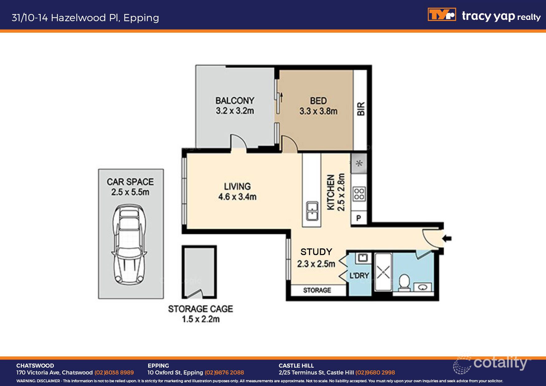 31/10-14 Hazlewood Pl, Epping, NSW 2121