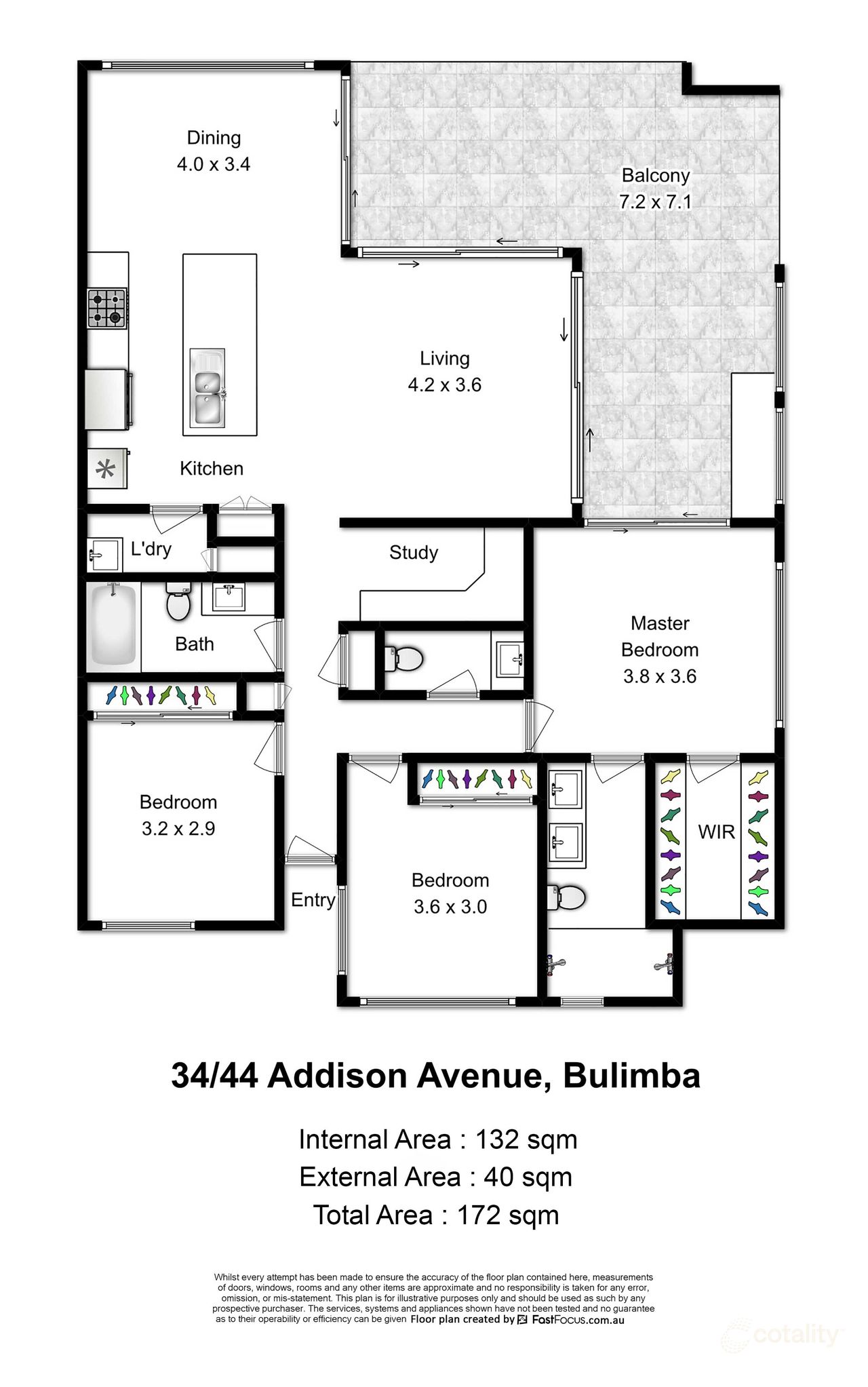 34/46 Addison Ave, Bulimba, QLD 4171