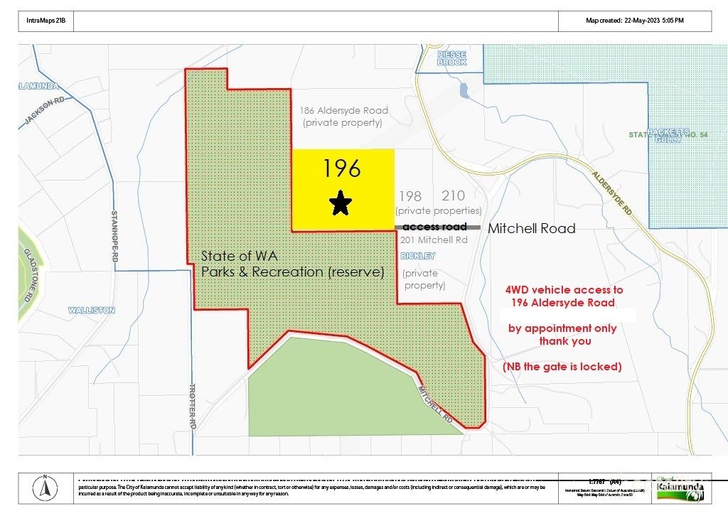 196 Aldersyde Rd, Bickley, WA 6076