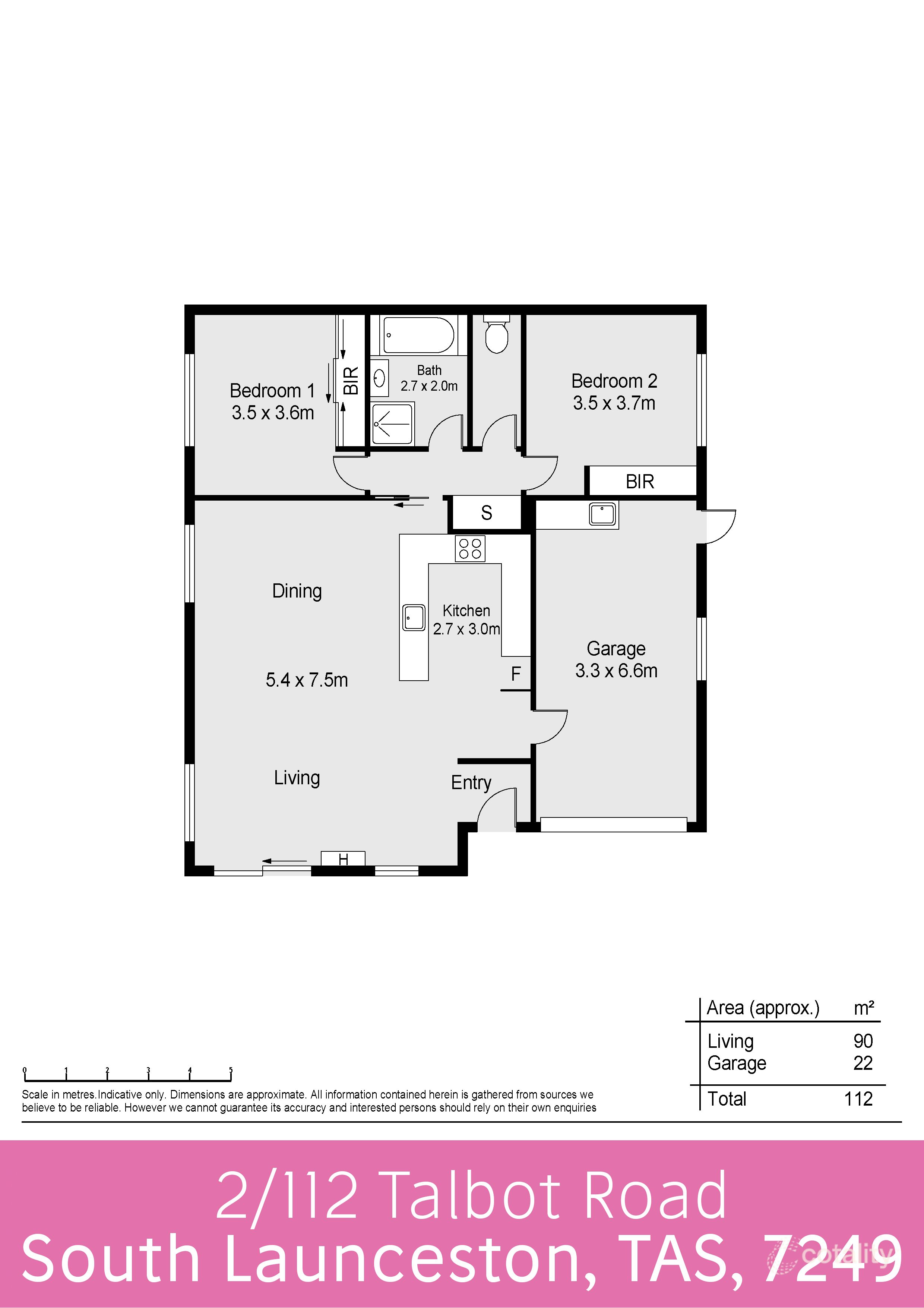 2/112a Talbot Rd, South Launceston, TAS 7249