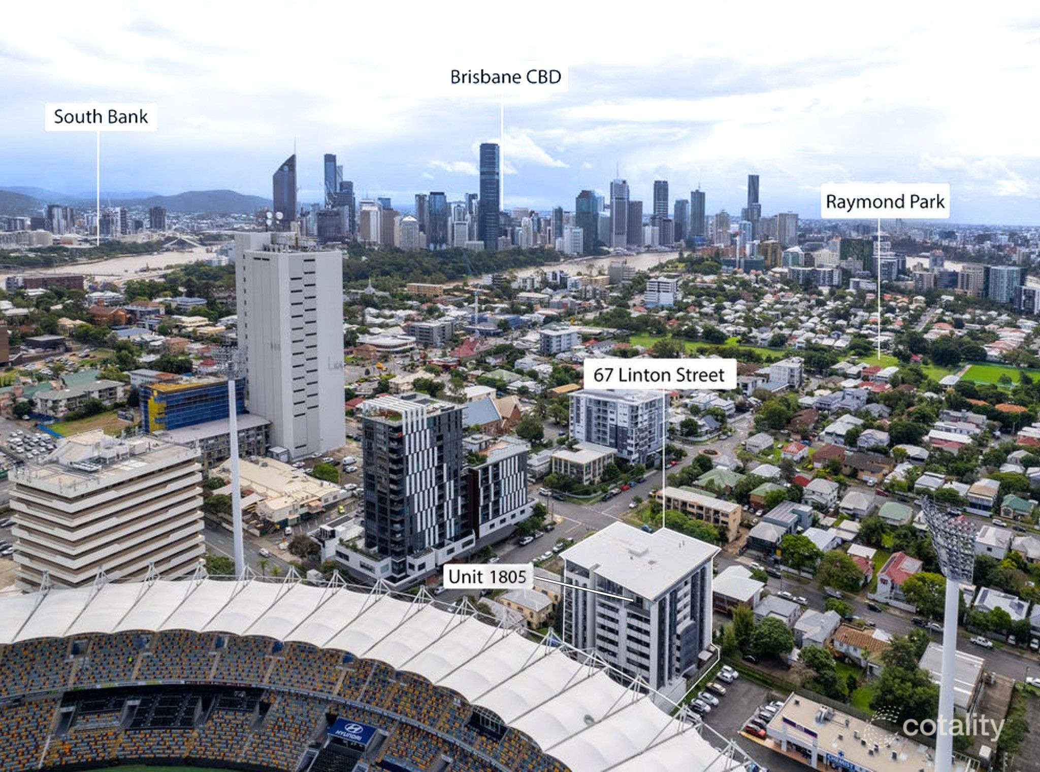 1805/67 Linton St, Kangaroo Point, QLD 4169