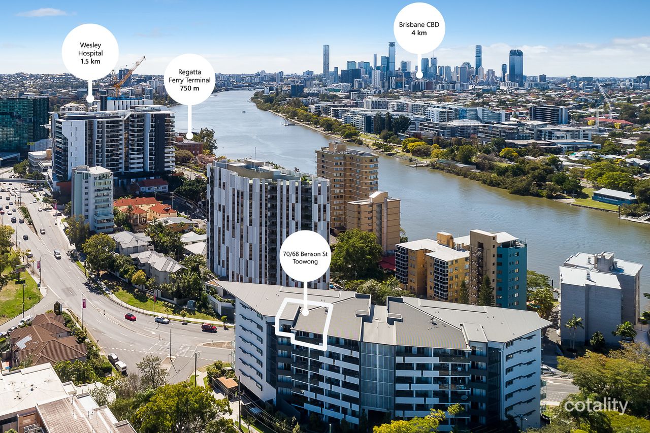 70/68 Benson St, Toowong, QLD 4066