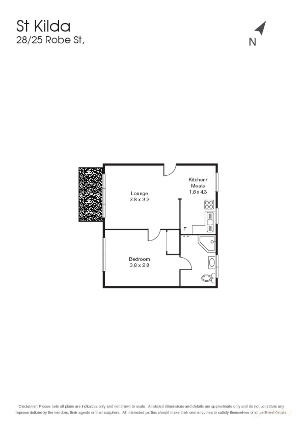 28/25 Robe St, St Kilda, VIC 3182