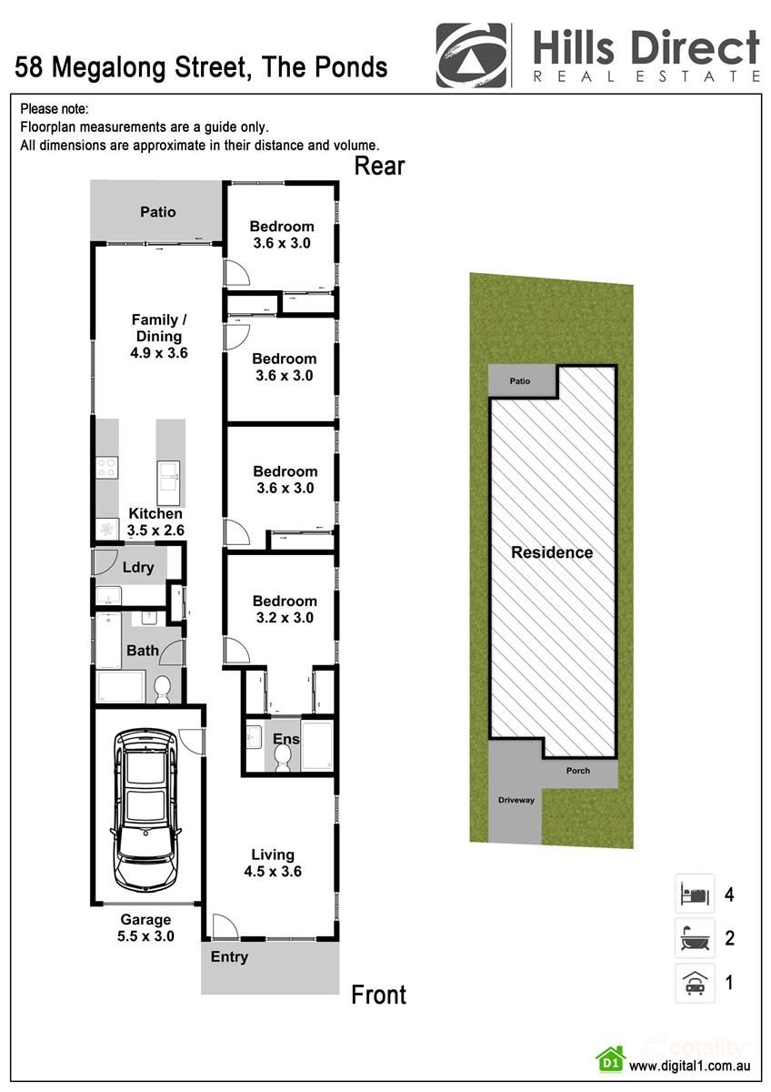 58 Megalong St, The Ponds, NSW 2769
