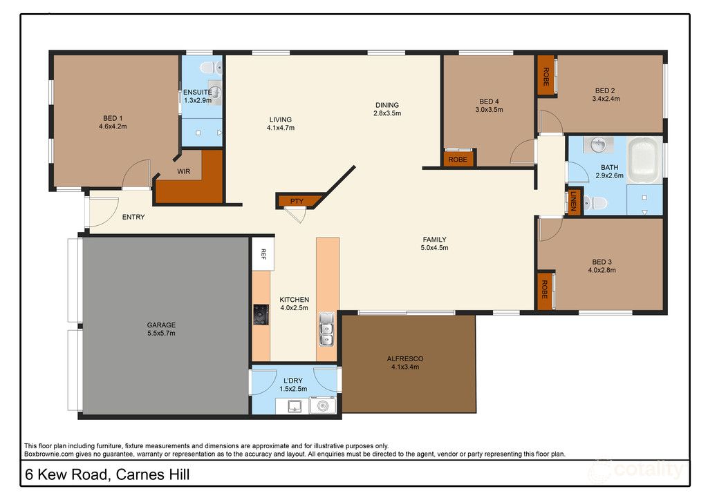 6 Kew Rd, Hoxton Park, NSW 2171