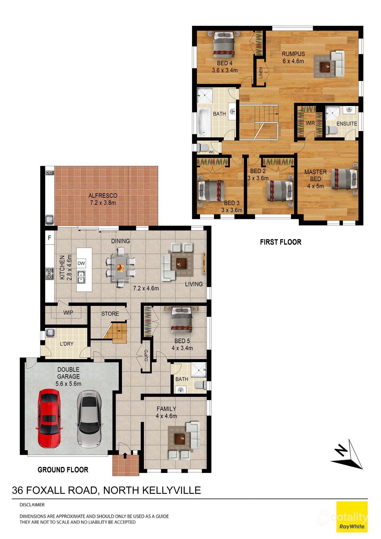 36 Foxall Rd, North Kellyville, NSW 2155