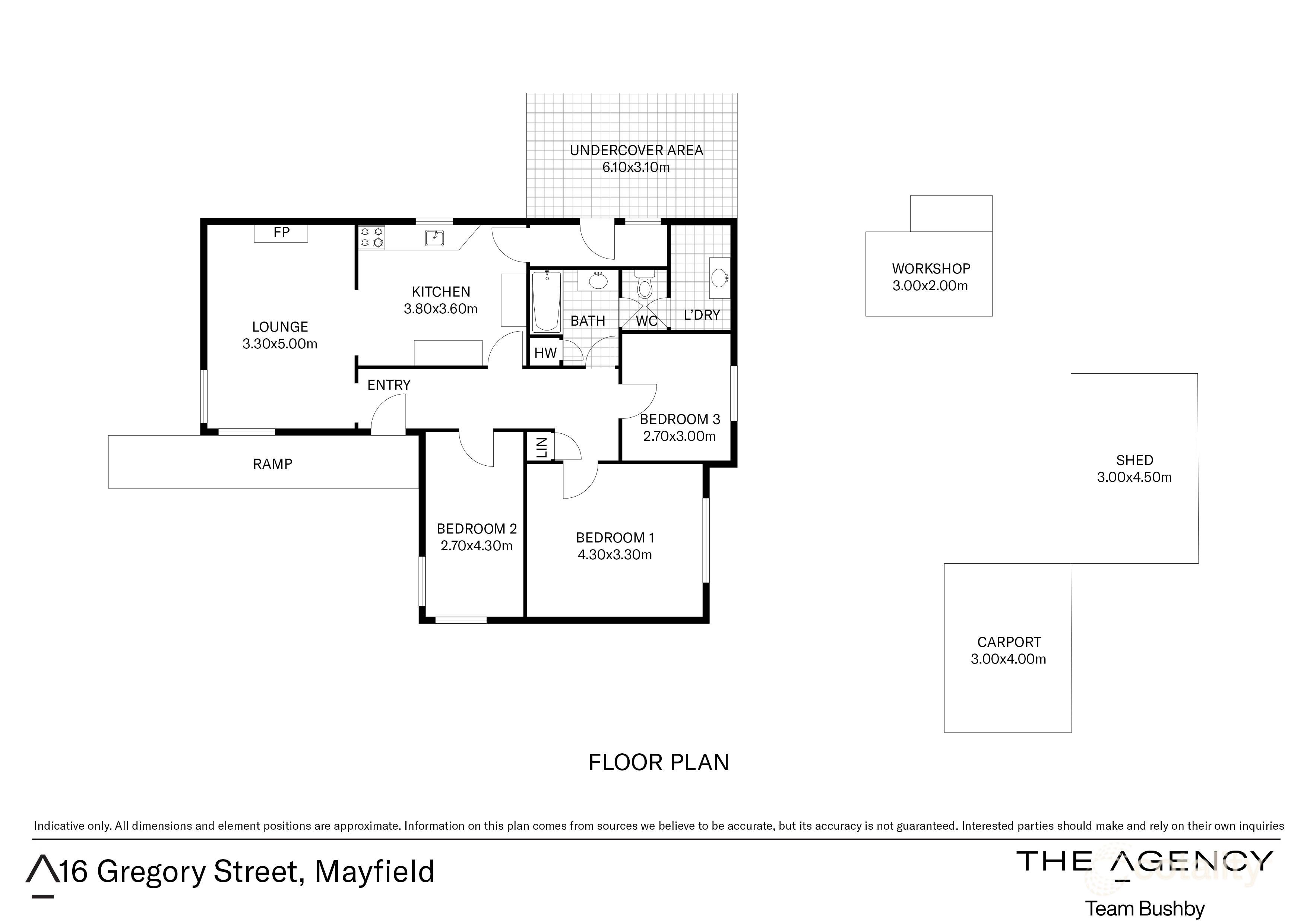 16 Gregory St, Mayfield, TAS 7248