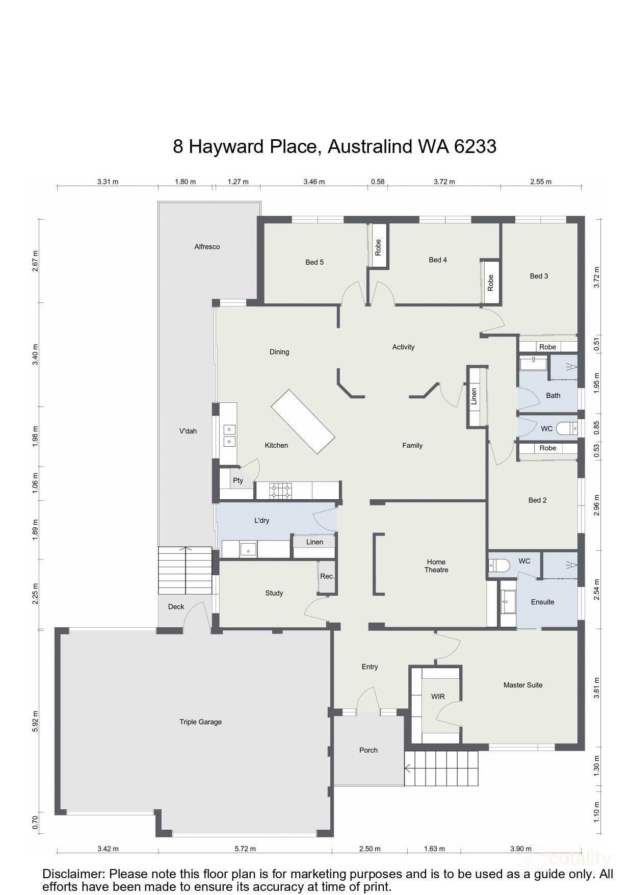 8 Hayward Pl, Australind, WA 6233